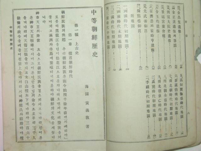 1927년 중등조선역사(中等朝鮮歷史)