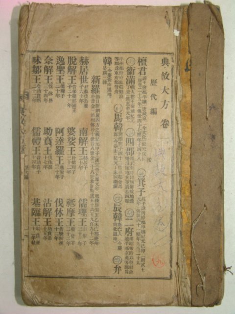 1927년 전고대방(典故大方) 姜斅錫