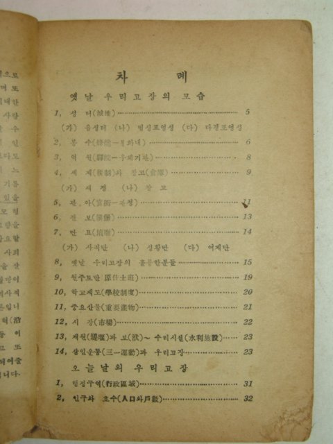 1960년 고장생활 영광군편