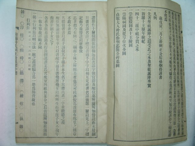 1938년 밀양박씨두정공파양중보(密陽朴氏糾正公派양中譜)1책완질