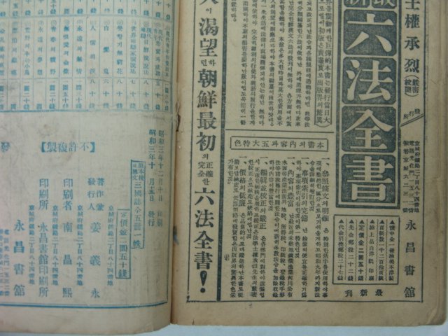 1928년 영창서관 언문삼국지 권2