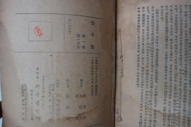 1948년 자본론(資本論)