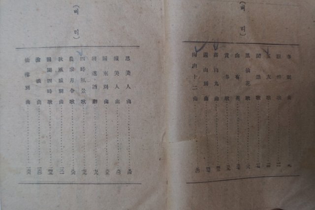 1947년초판 윤붕원(尹朋遠) 조선가요선주(朝鮮歌謠選註)