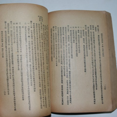 1915년 경성간행 조선정령신서(朝鮮政令新書) 1책완질