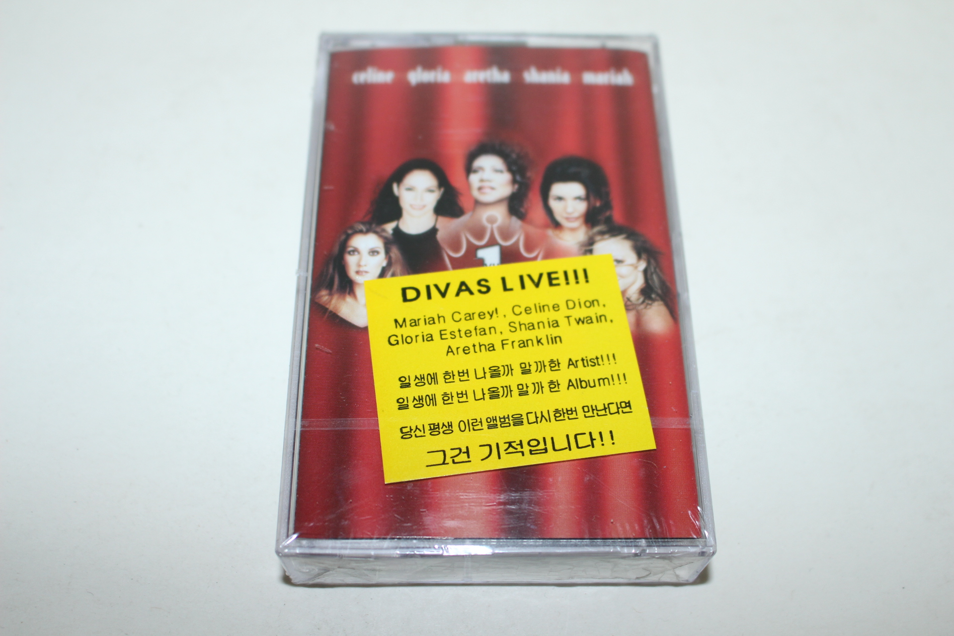 1417-미개봉 테이프 VHI DIVAS LIVE