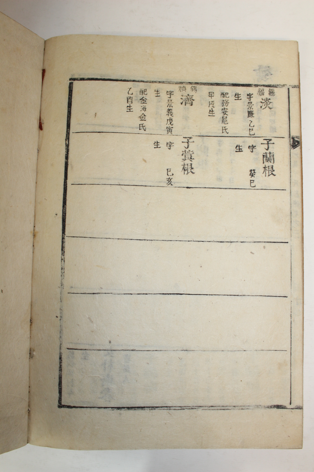 1847년(숭정기원후사정미년) 활자본 영양천씨족보(潁陽千氏族譜) 3책완질