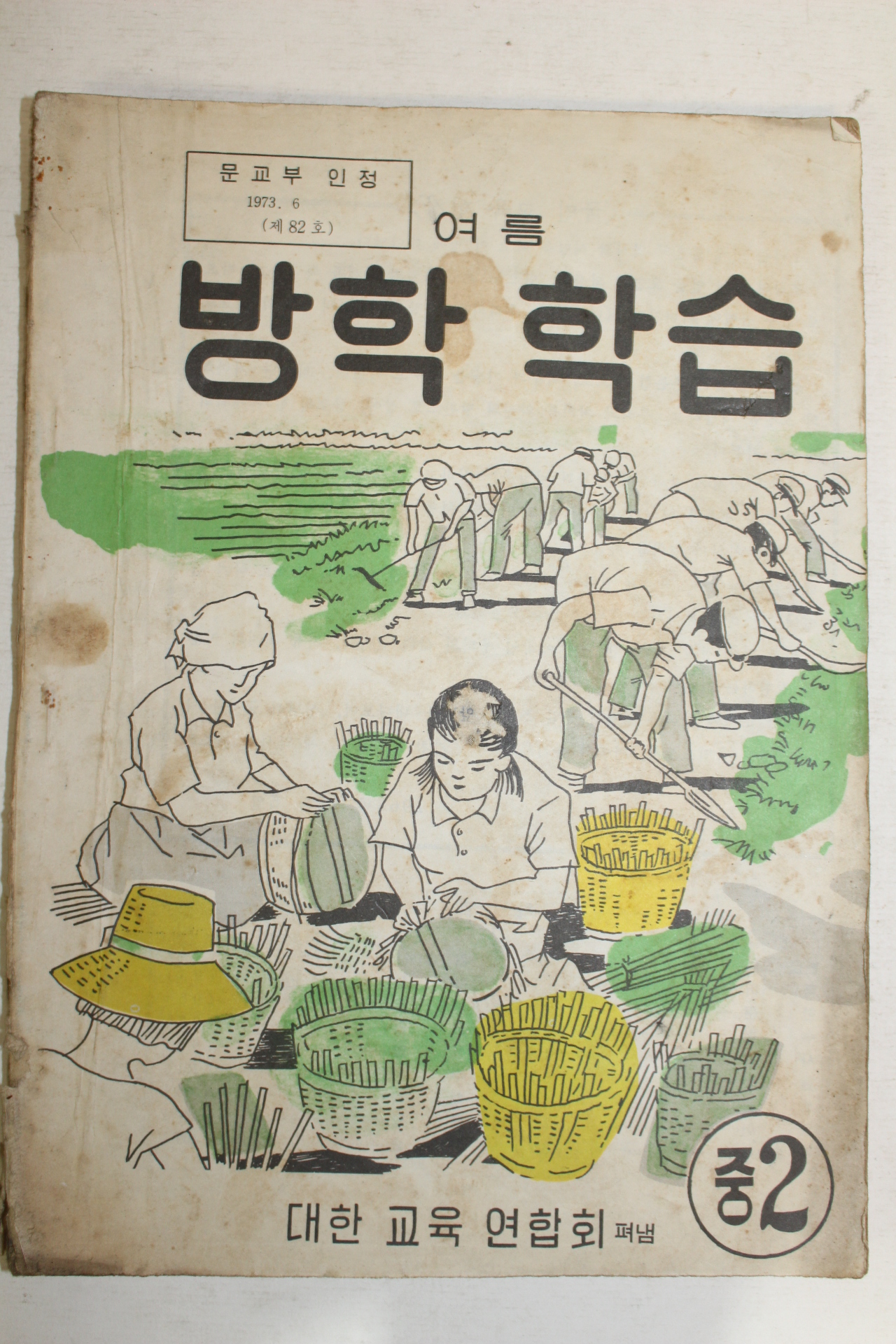 1973년 중학교 여름방학학습 2