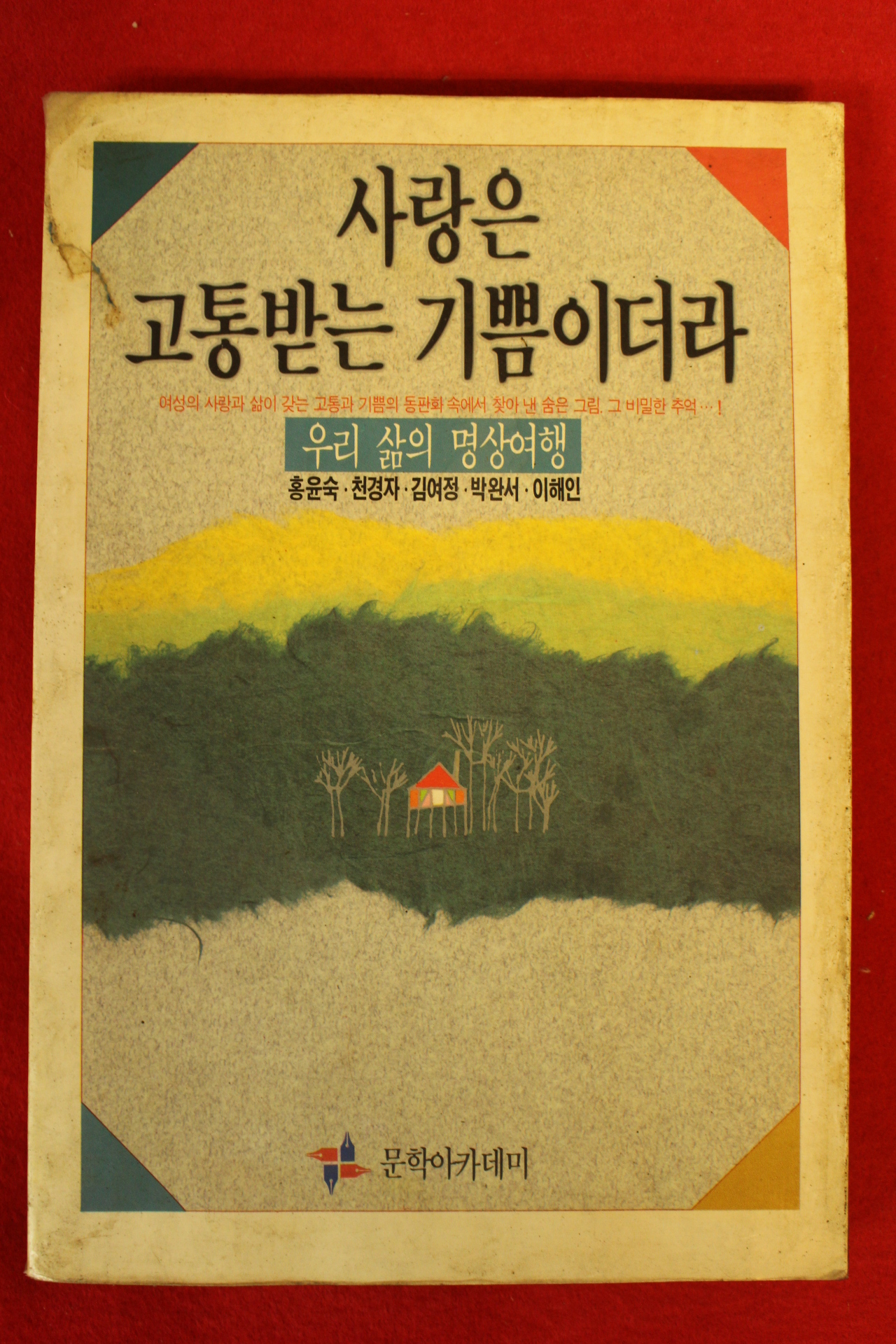 1989년초판  사랑은 고통받는 기쁨이더라