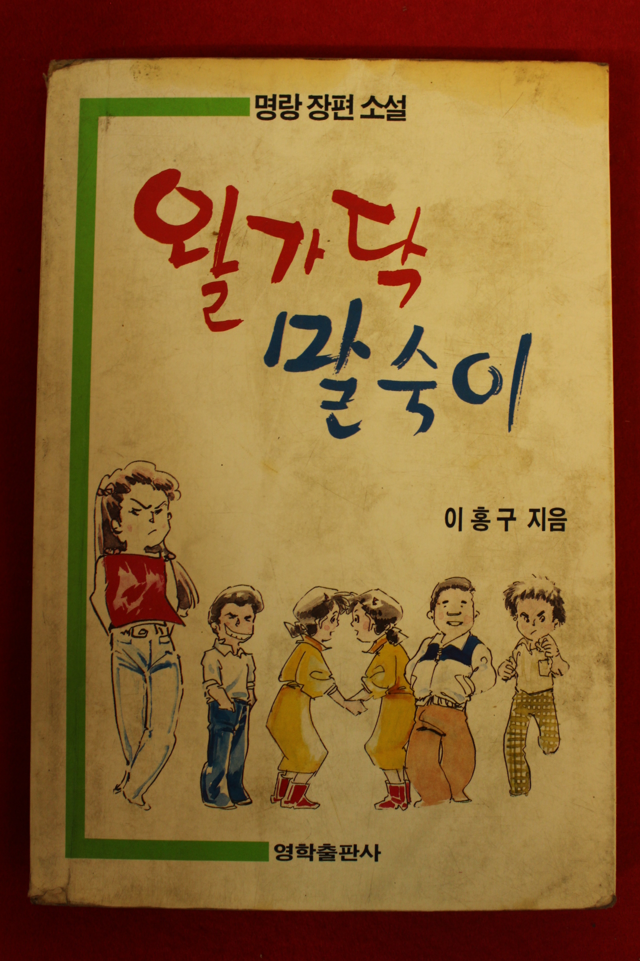 1986년 이홍구 장편소설 왈가닥 말숙이