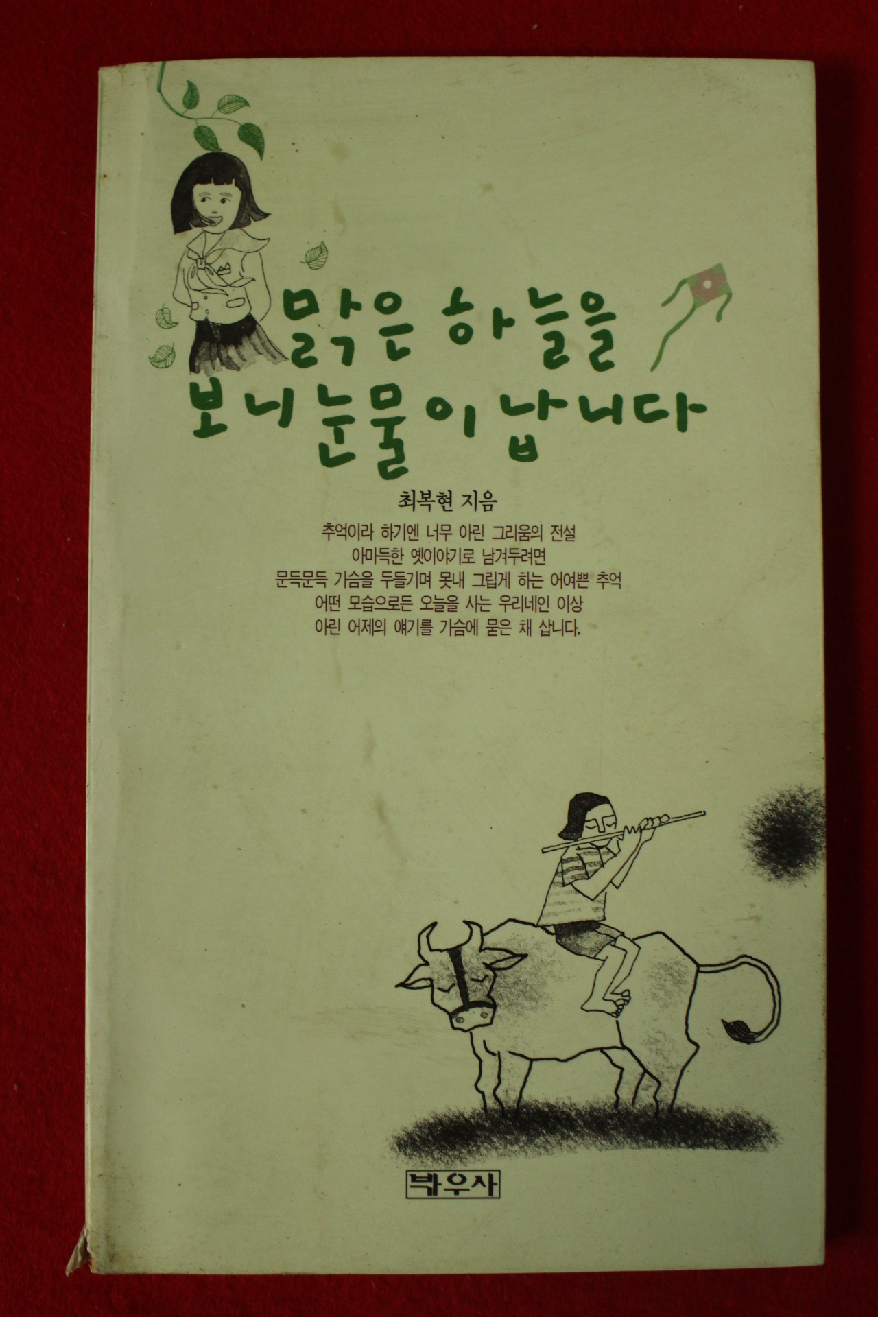 1991년 최복현 맑은 하늘을보니 눈물이 납니다