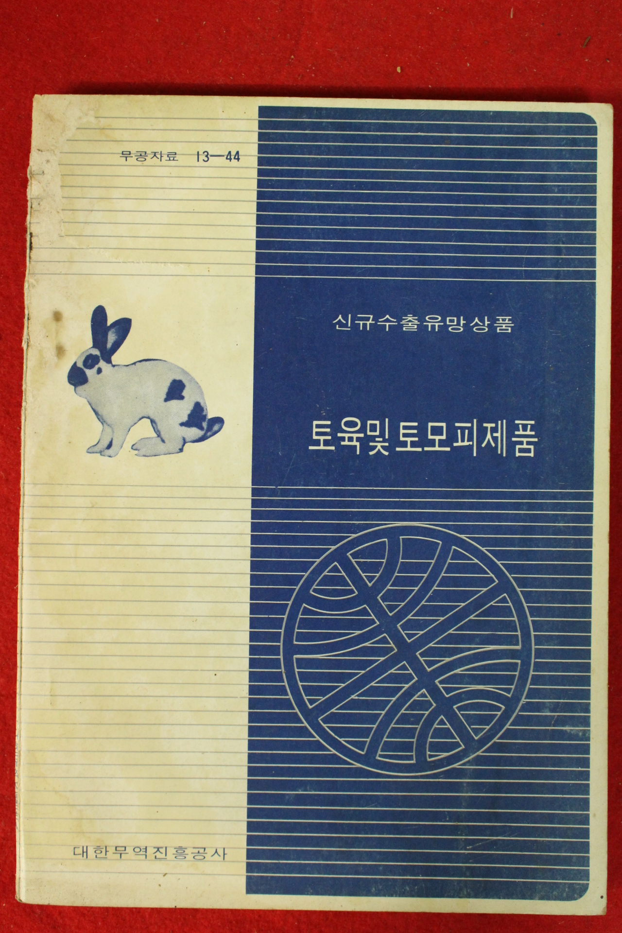 1974년 대한무역진흥공사토육및토모피제품 신규수출유망상품