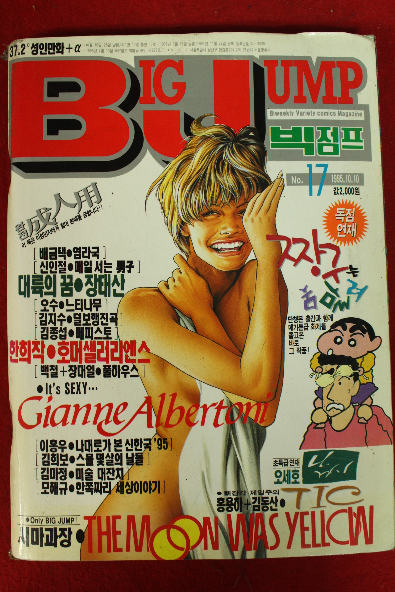 1995년 빅점프 17호 만화잡지