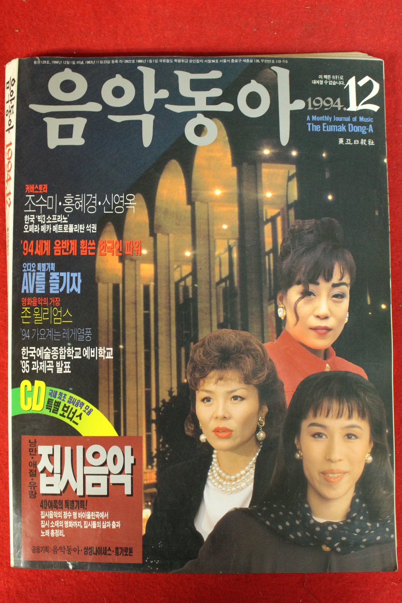 1994년 음악동아 12월호