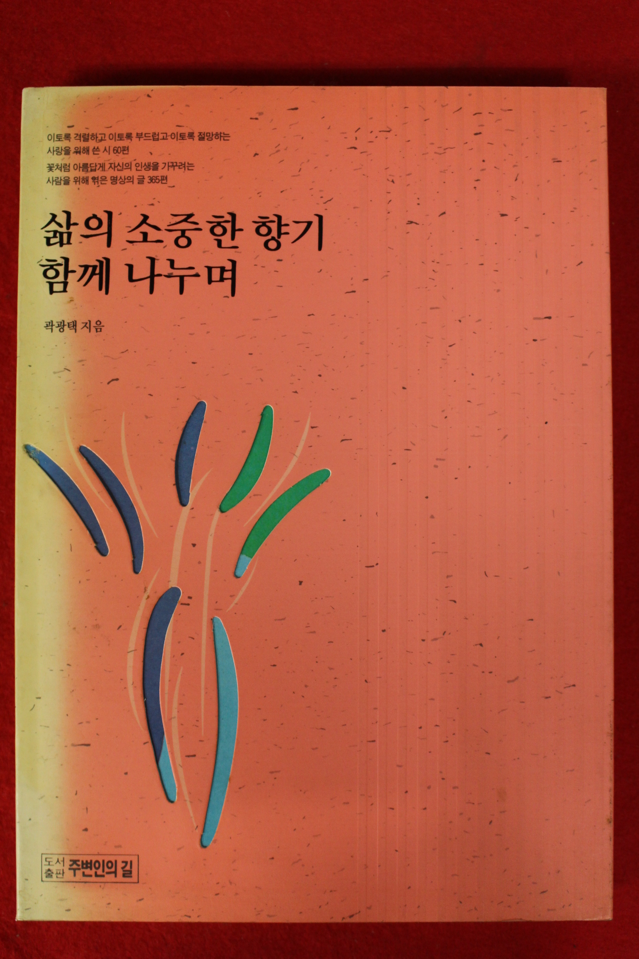 1994년초판 곽광택 삶의 소중한 향기 함께 나누며