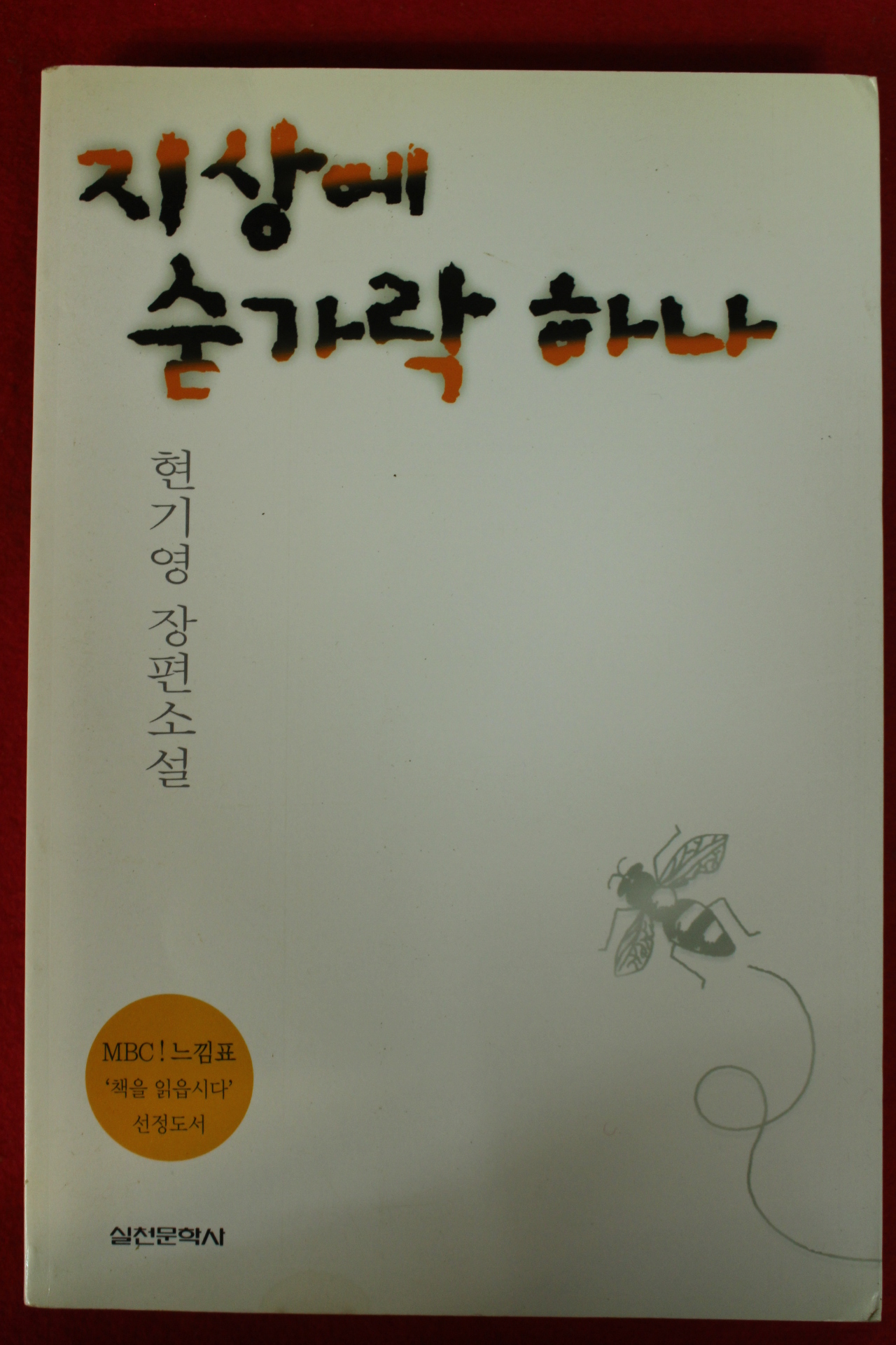 2003년 현기영 장편소설 지상에 숟가락 하나