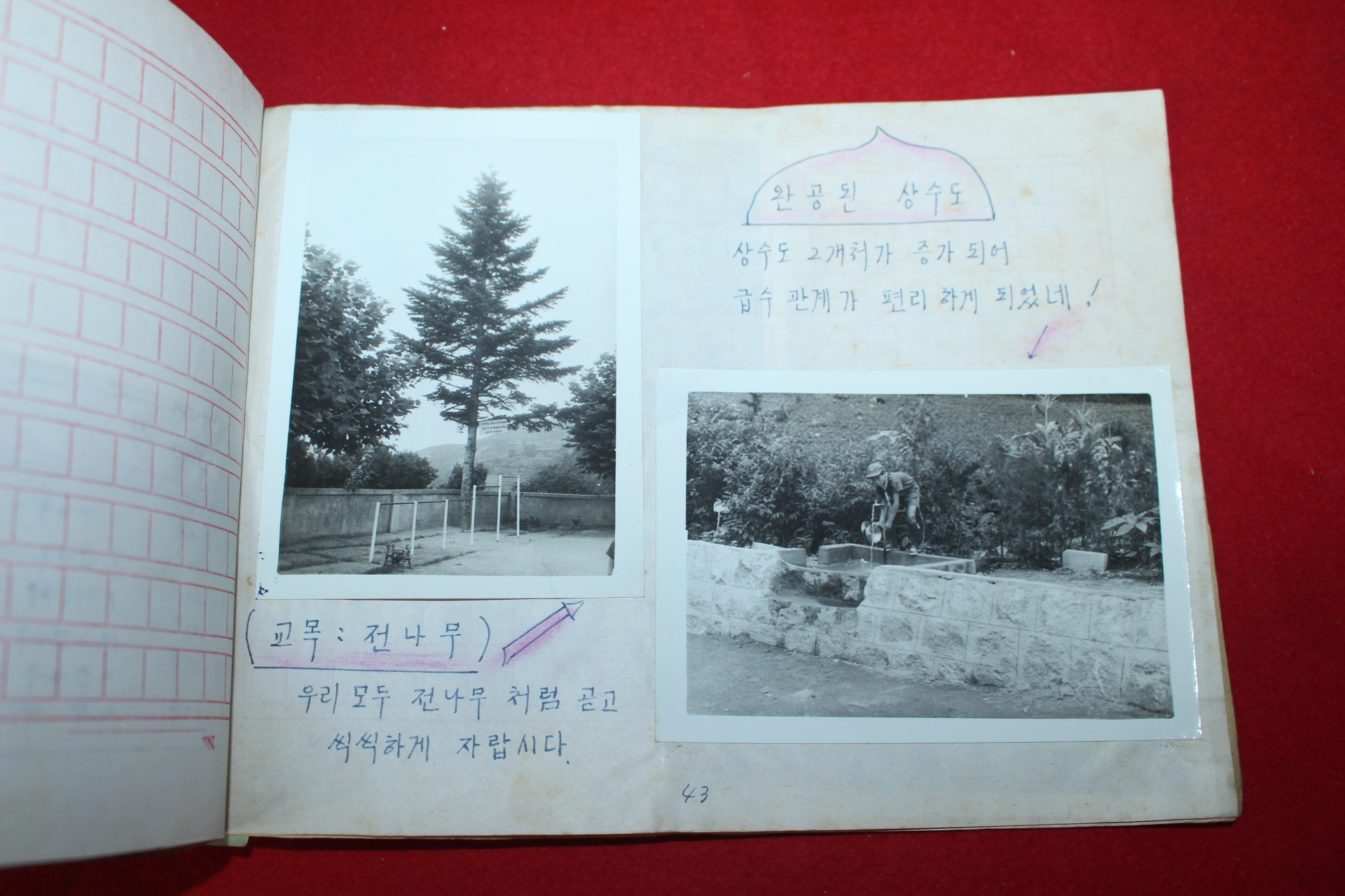 1977년 용암국민학교 우리학교의 새마을교육 실적사례