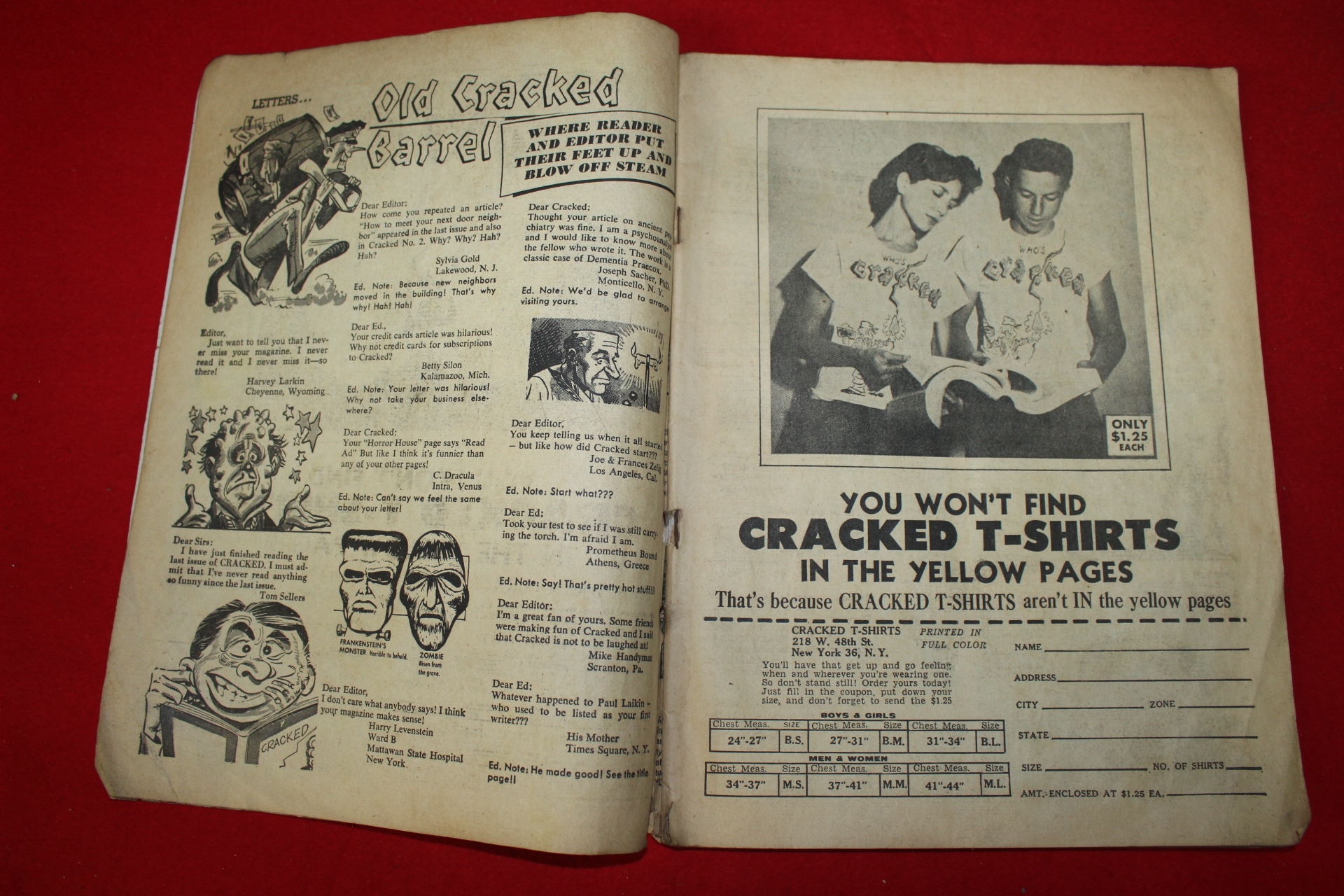 1959년 미국간행 GRACKED