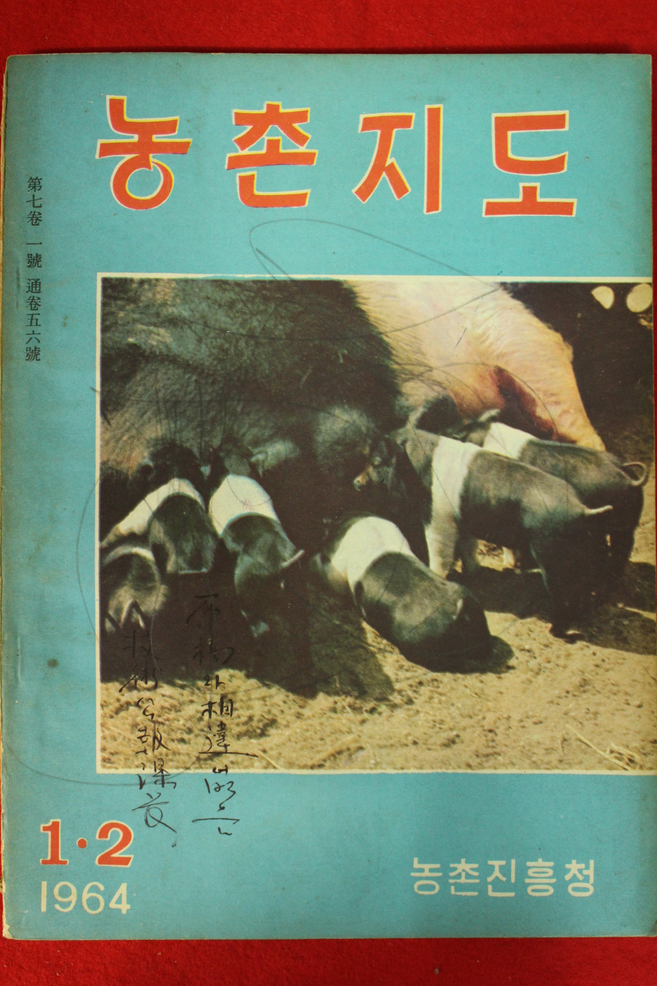 1964년 농촌지도 1.2월호