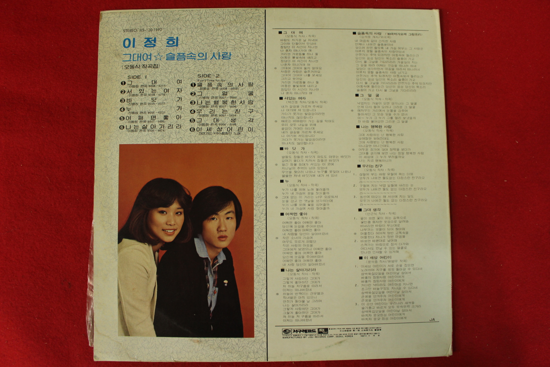 61-1980년 레코드판 이정희