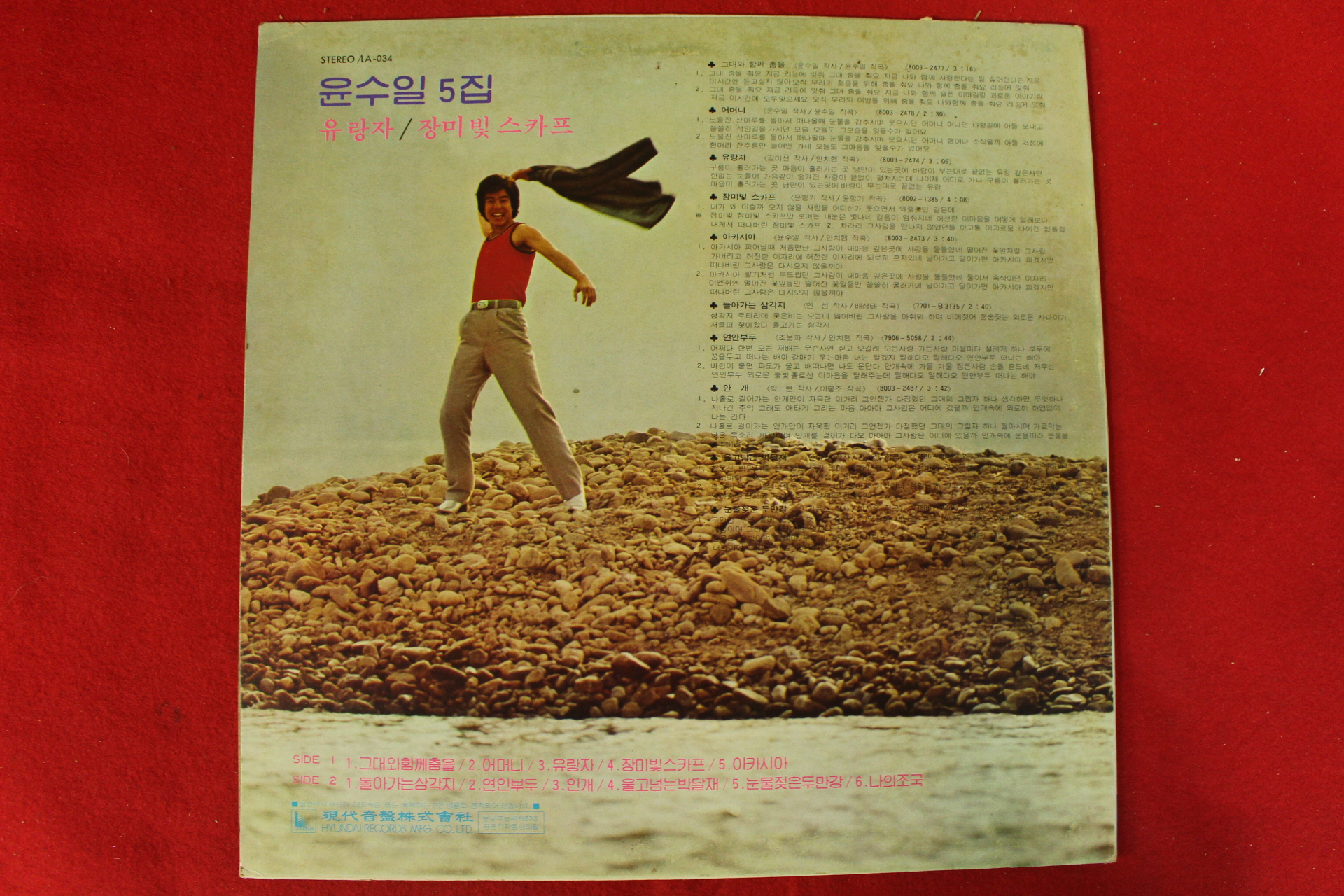 71-1980년 레코드판 윤수일 5집