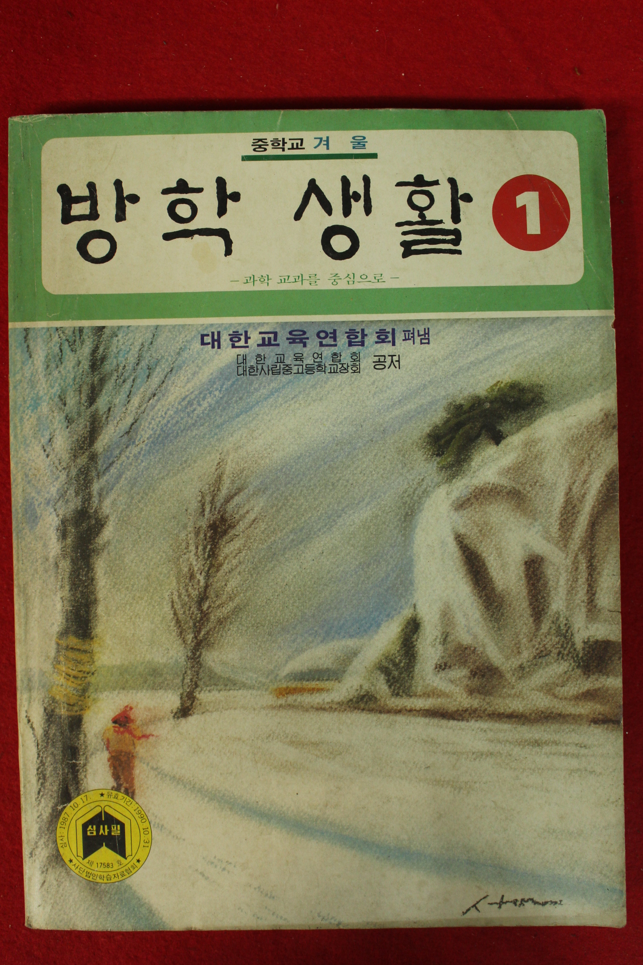 1987년 중학교 겨울 방학생활 1