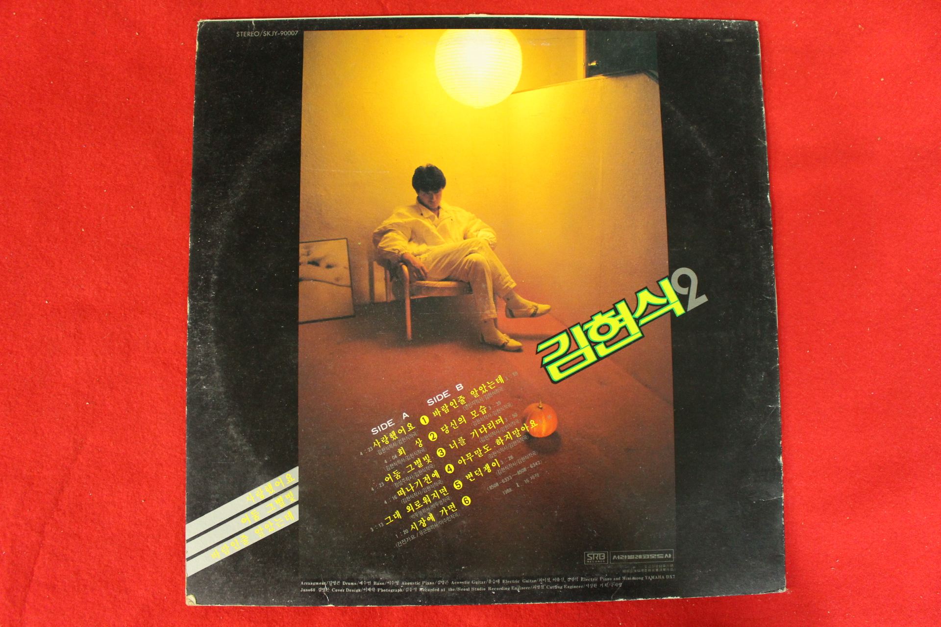 253-1988년 레코드판 김현식 2집 초판