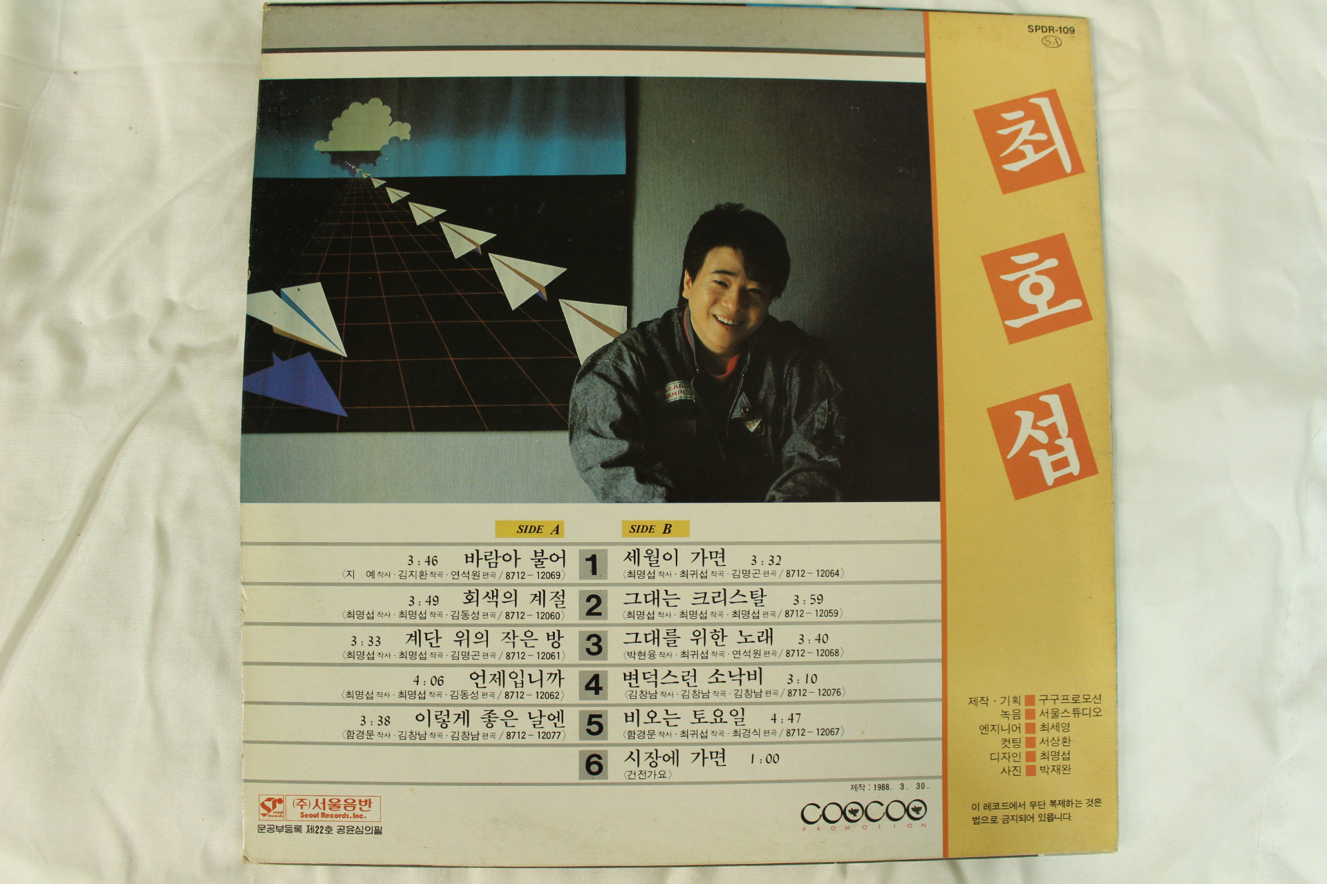 554-1988년 레코드판 최호섭(초반)