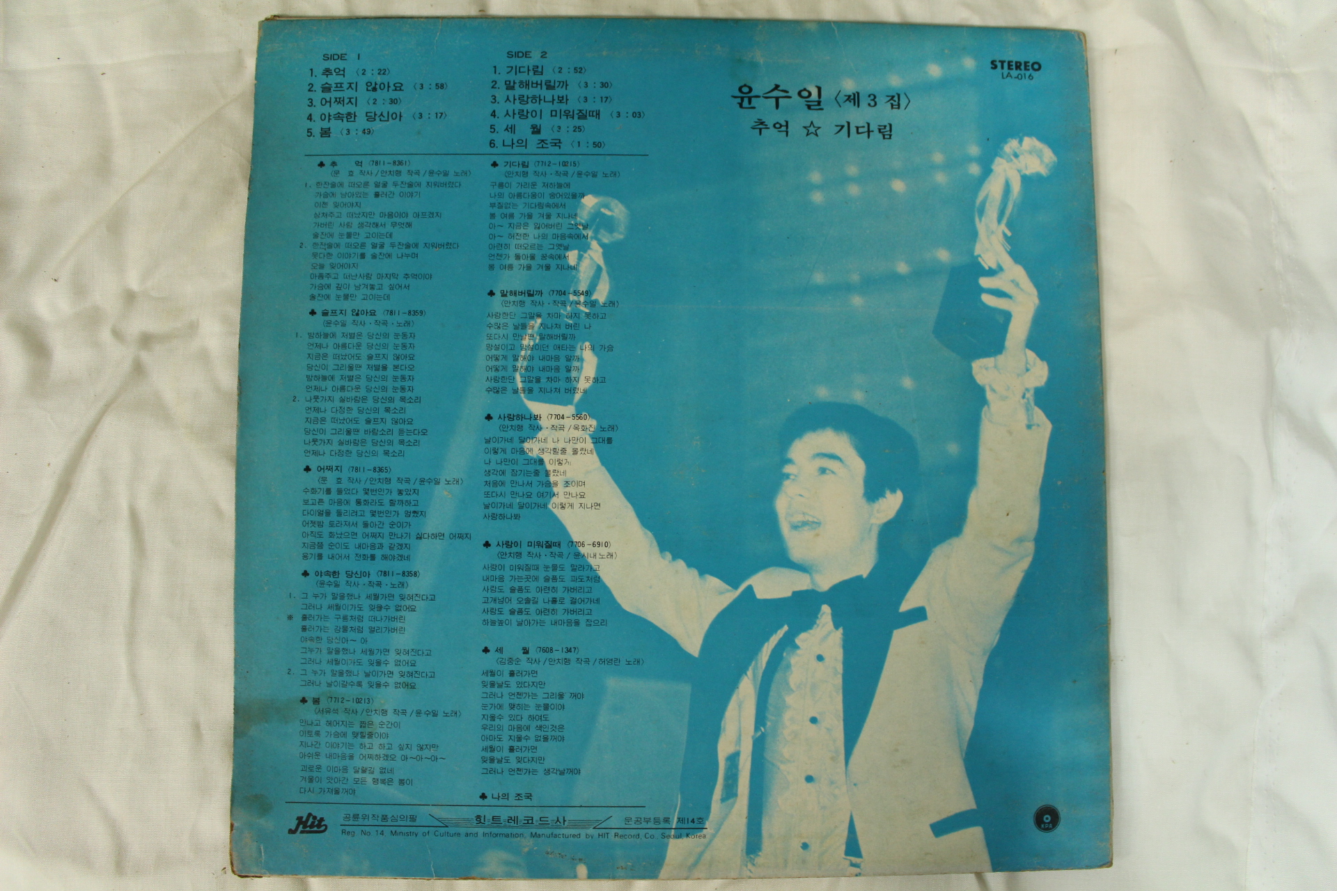 608-1978년 레코드판 윤수일 3집