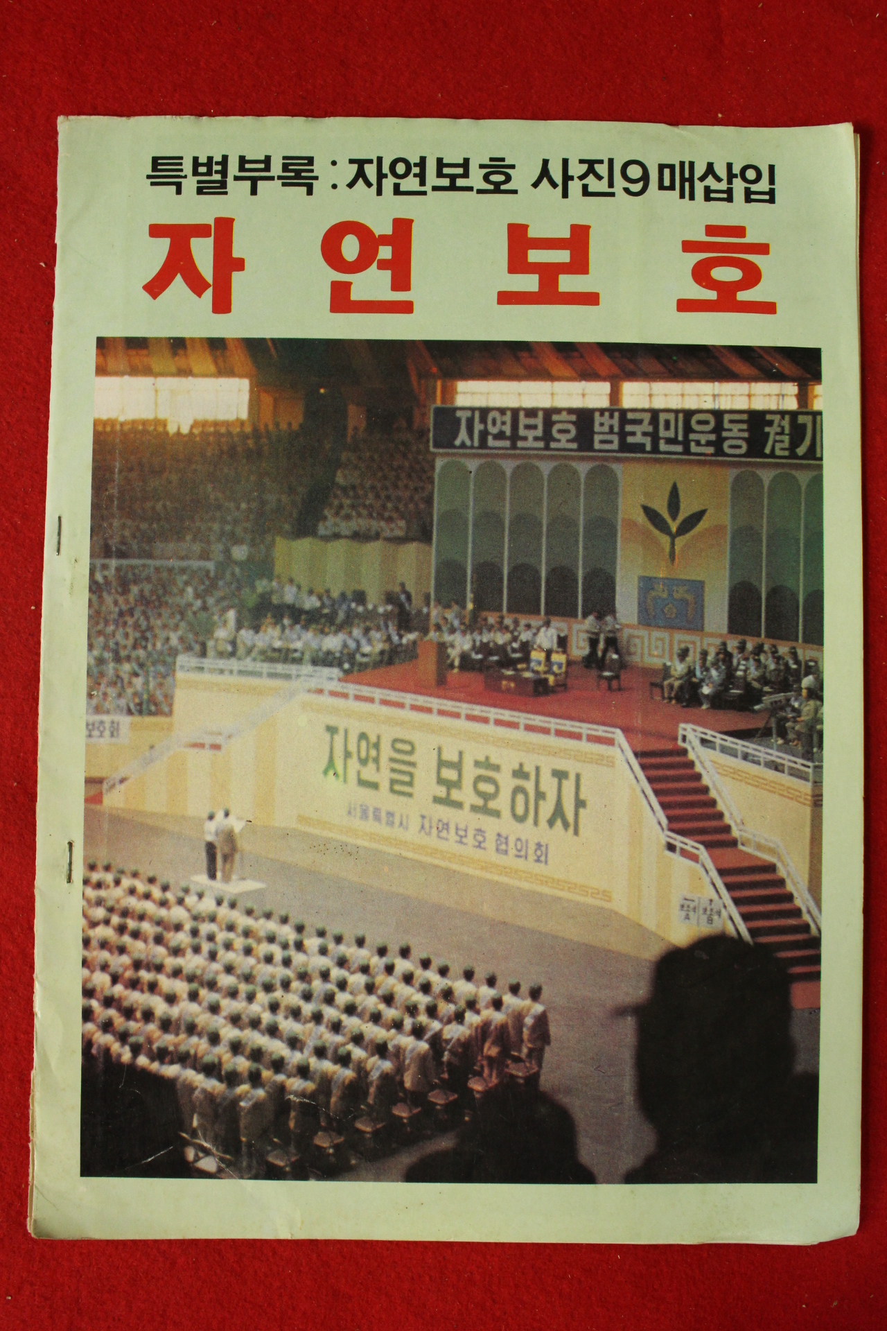 1980년대 자연보호 화보