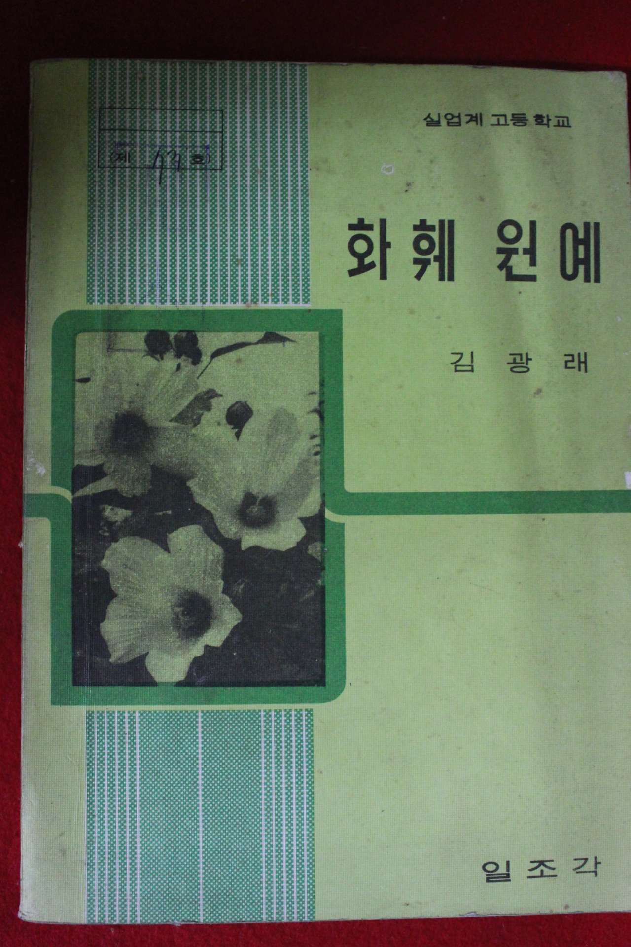 1970년 김광래 고등학교 화훼원예