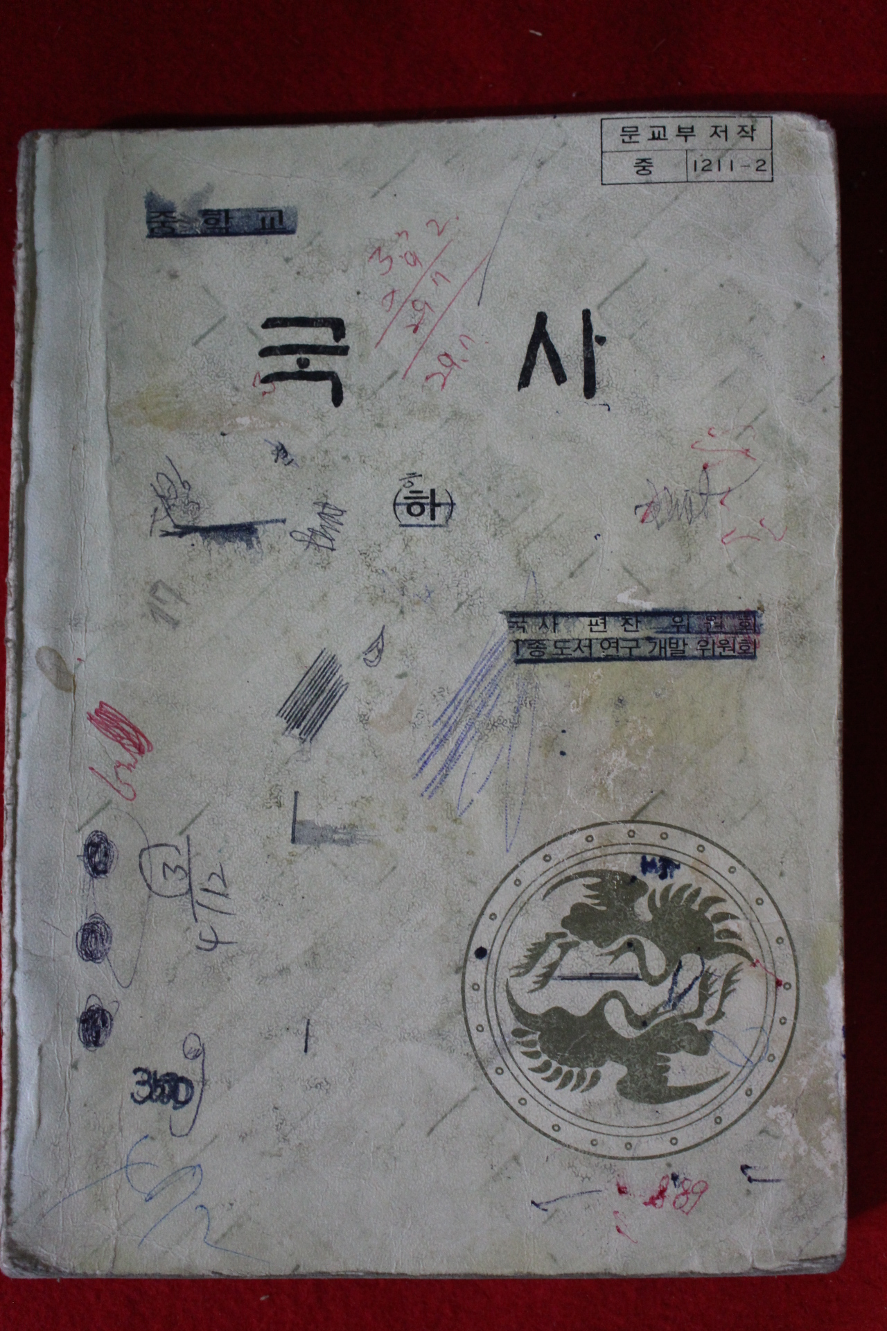 1984년 중학교 국사 하권