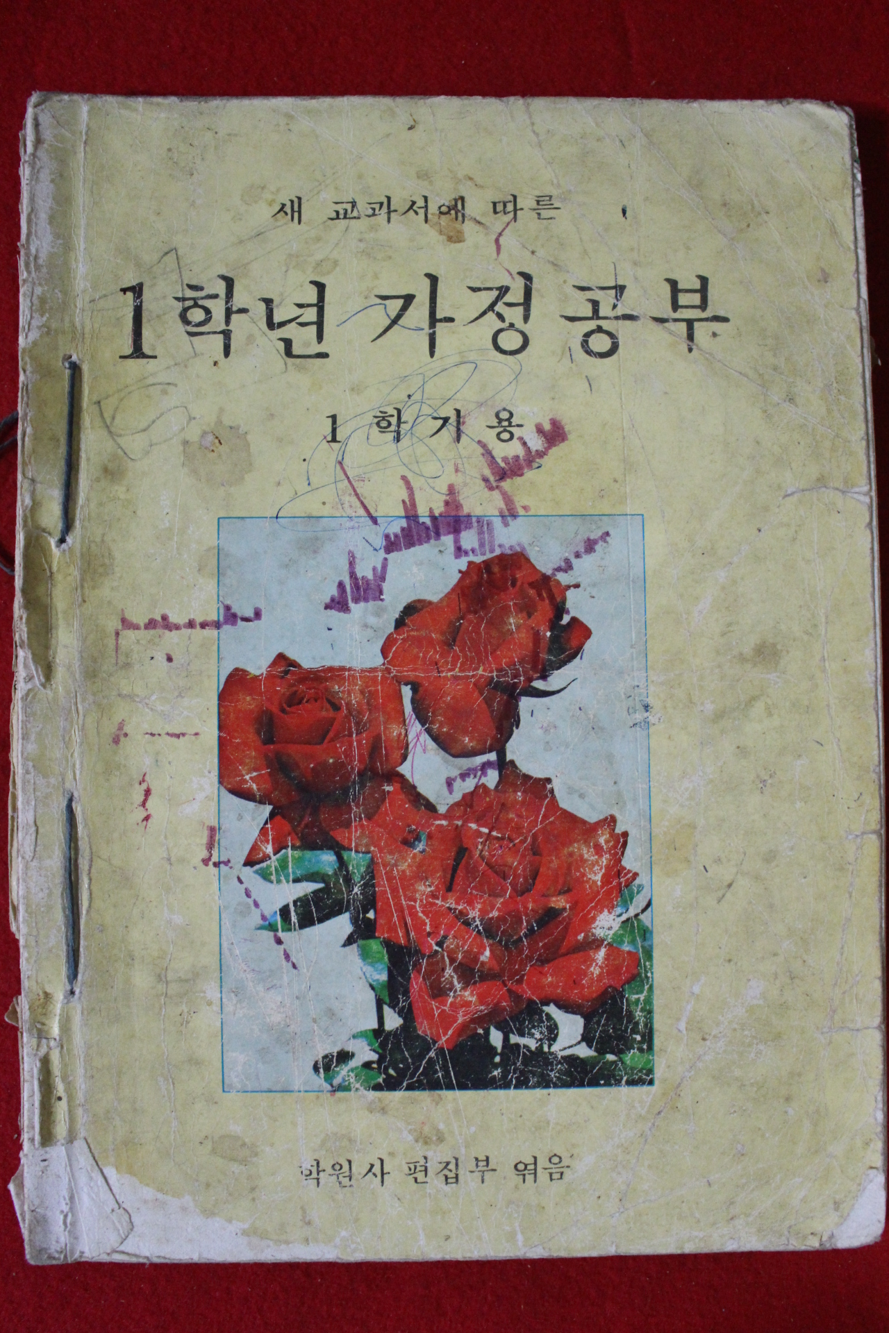 1980년대 1학년 가정공부