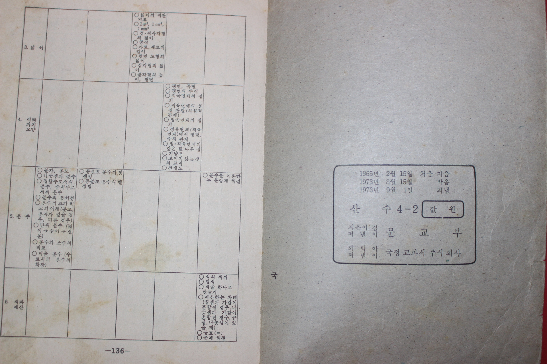 1973년 산수 4-2