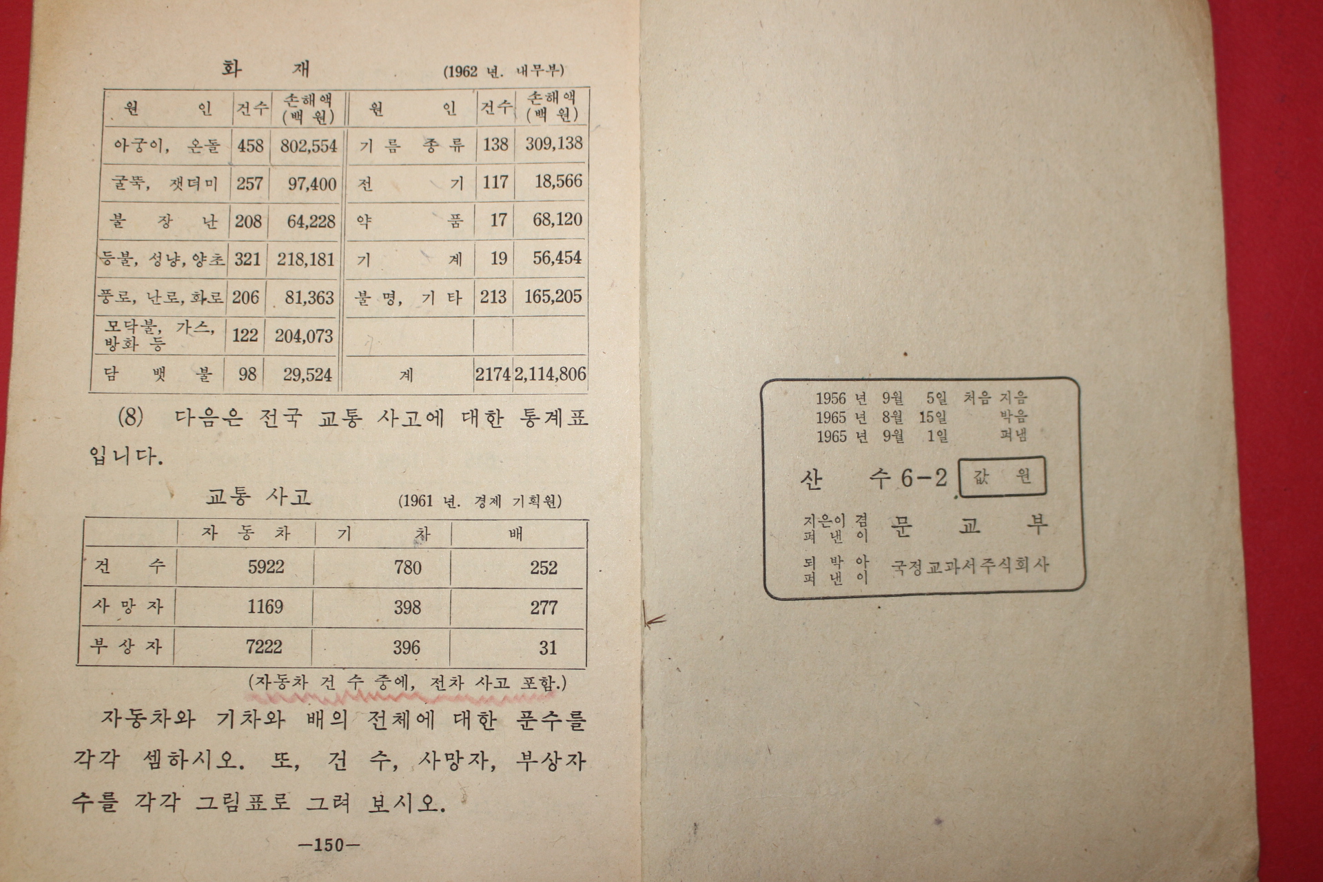 1965년 산수 6-2