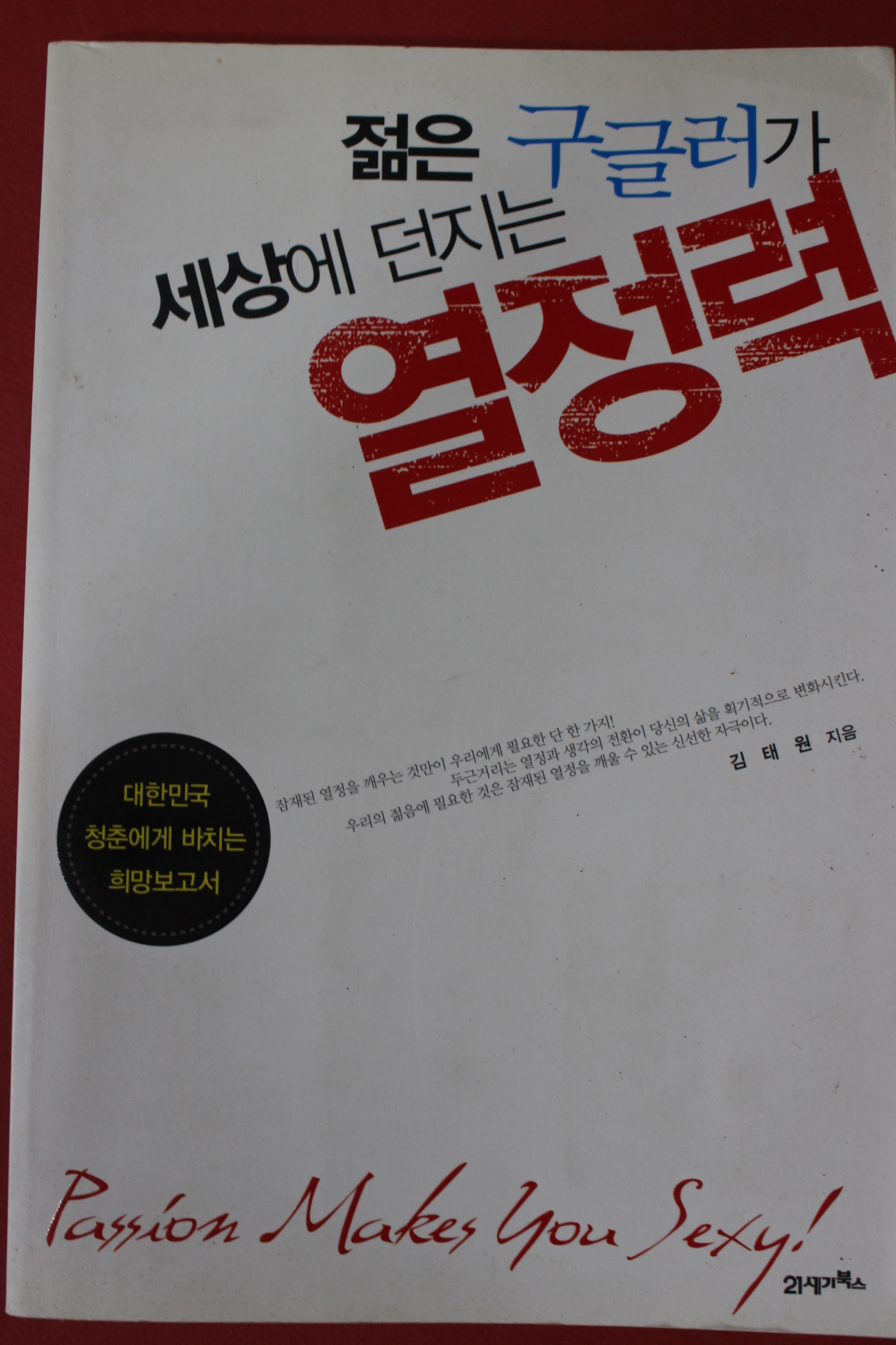 2009년초판 김태원 젊은 구글러가 세상에 던지는 열정력