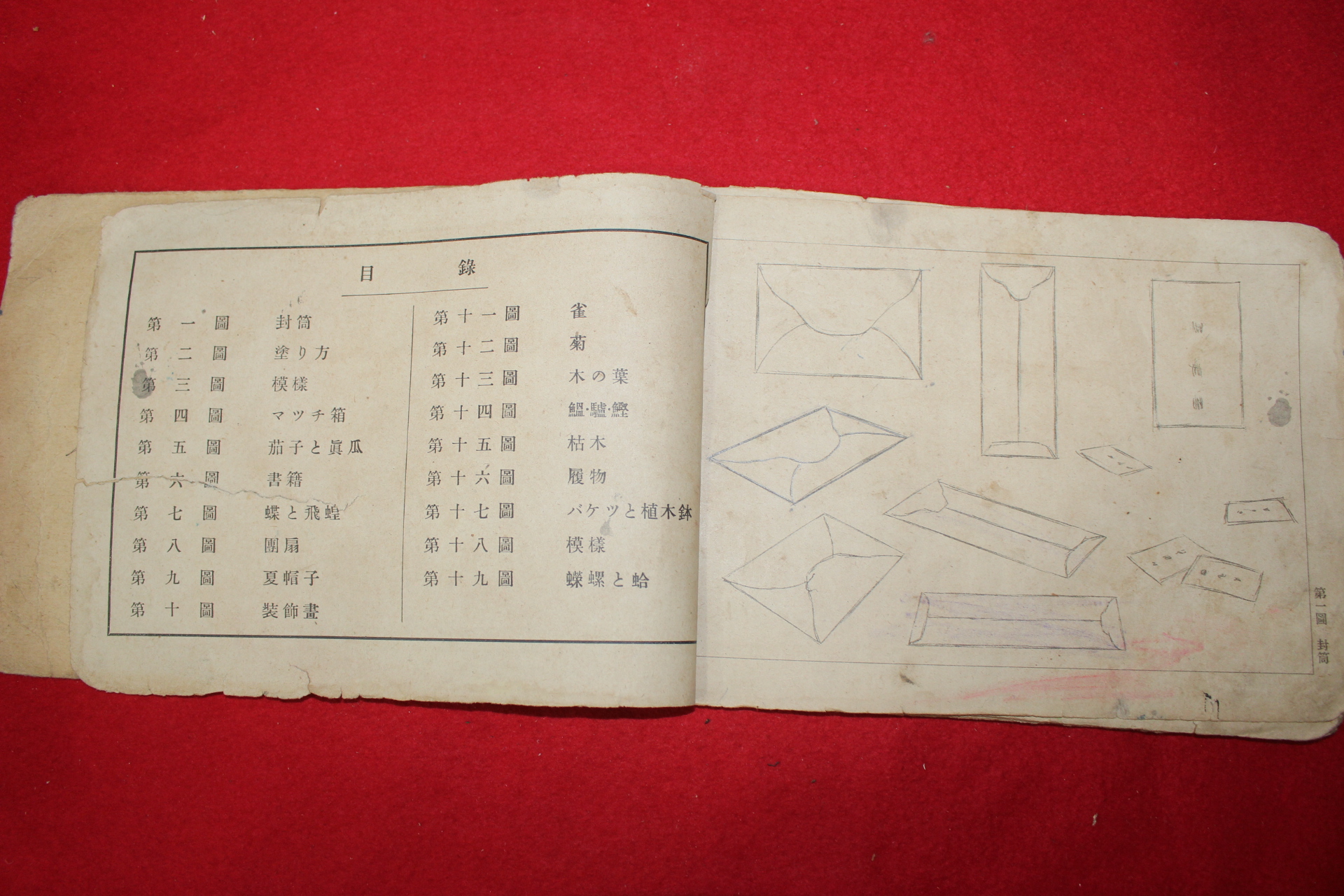 1926년 조선총독부 보통학교도화첩 3학년 아동용