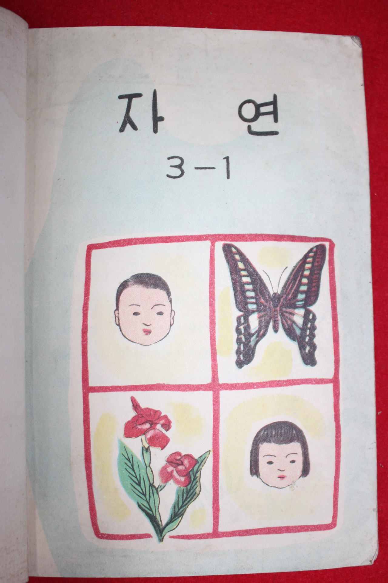 1961년 자연 3-1(뒷표지 낙장)