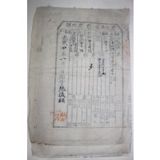 27-1900년(光武4年)~1905년 경북 경주군거주 경주김씨가 호구 6장