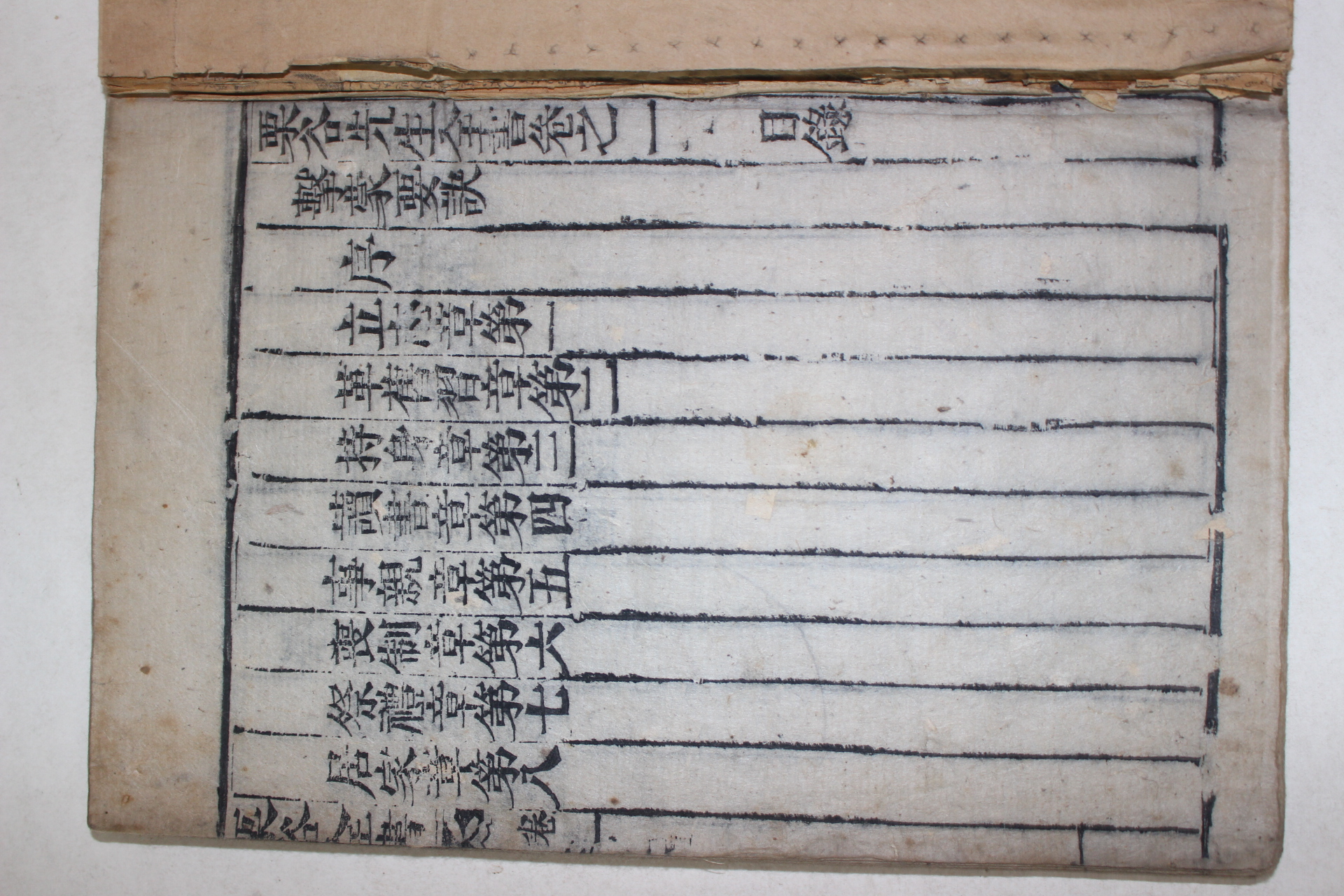 1911년 목판본 율곡선생전서(栗谷先生全書) 격몽요결(擊蒙要訣) 1책완질