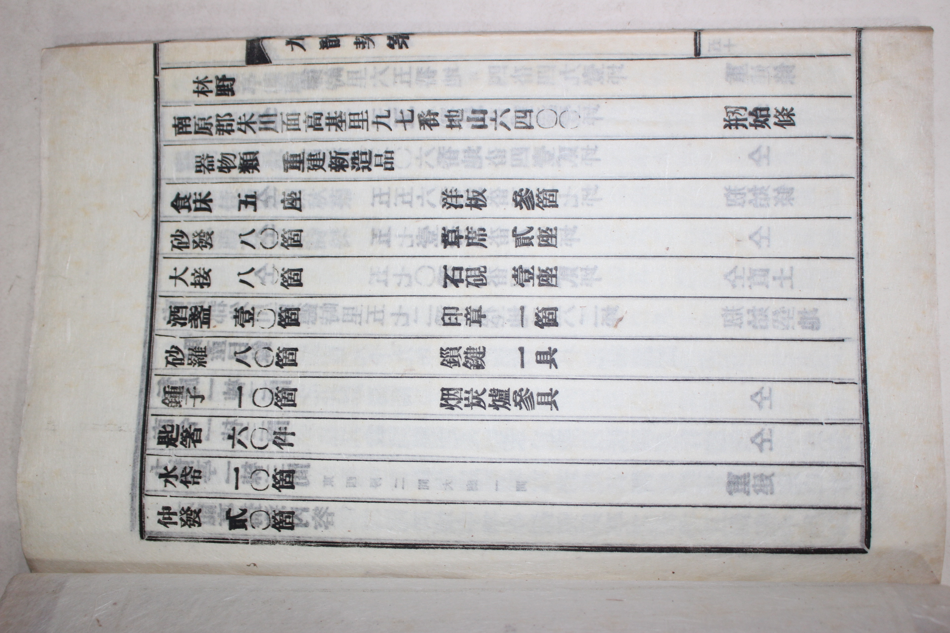 1966년 구룡계안부시첩(九龍契案附詩帖) 1책완질