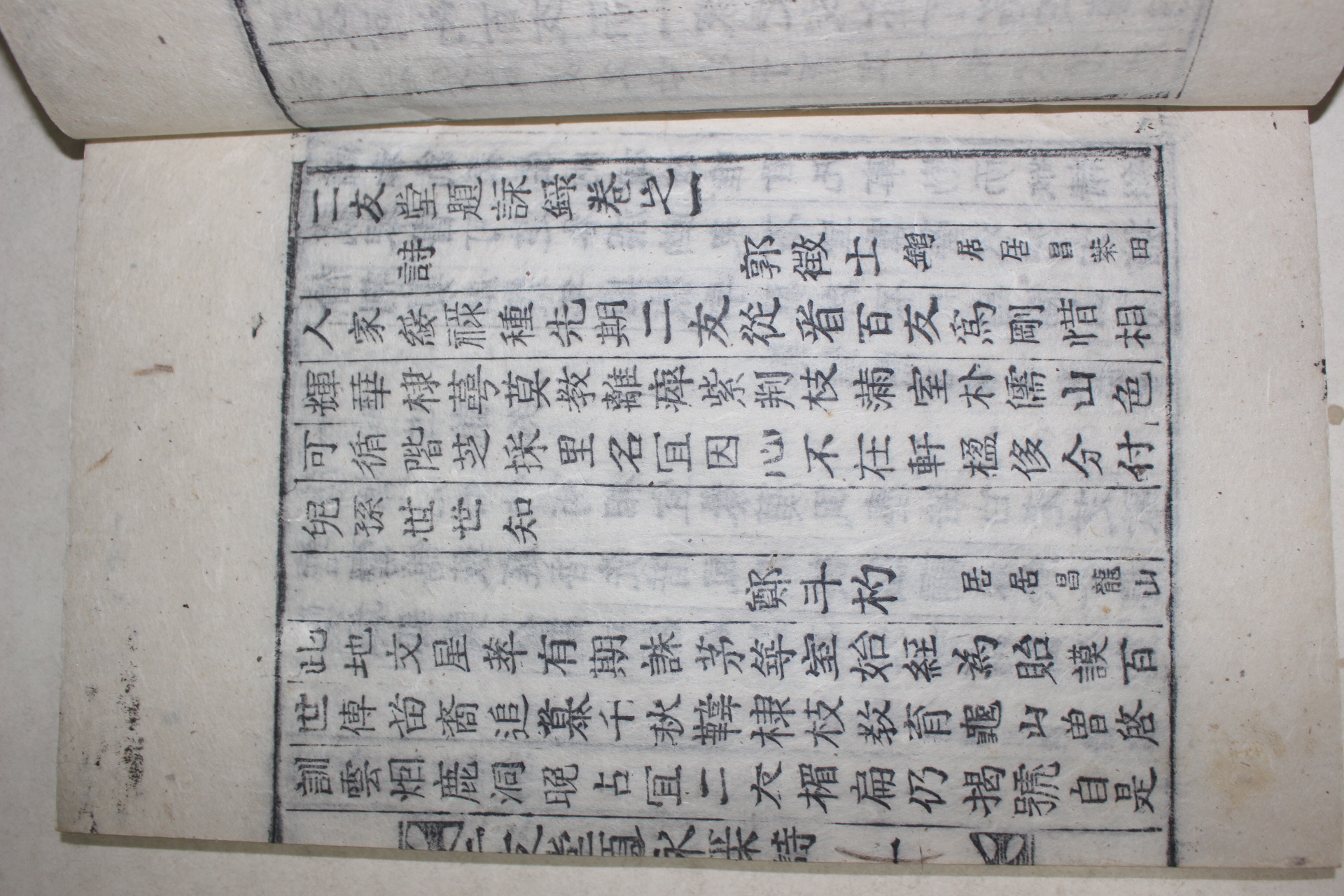 1926년 목활자본 박영기(朴永麒)편 이우당제영록(二友堂題永錄) 1책완질