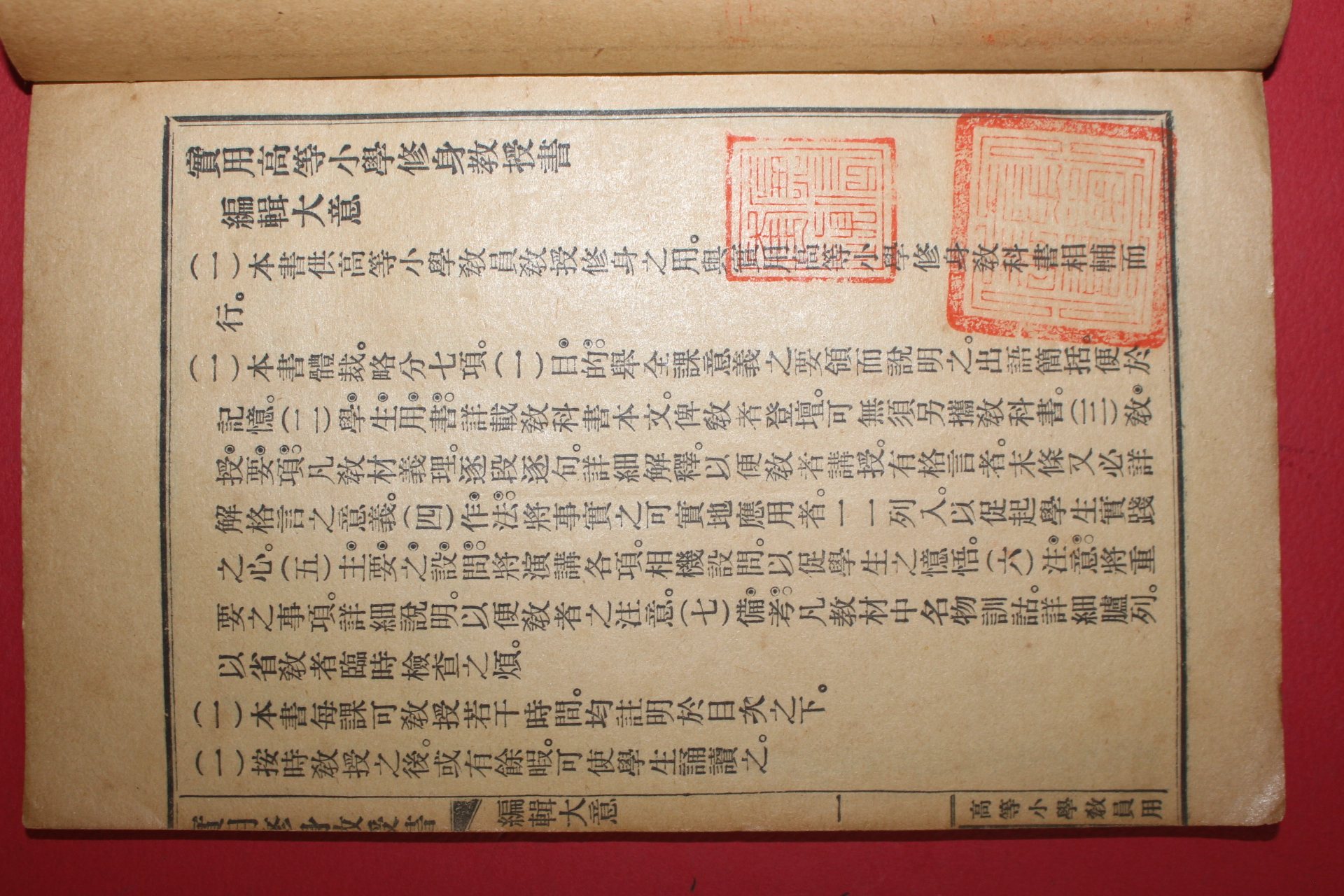 1915년(민국4년) 중국 상해상무인서관 실용수신교수서(實用修身敎授書) 6책완질