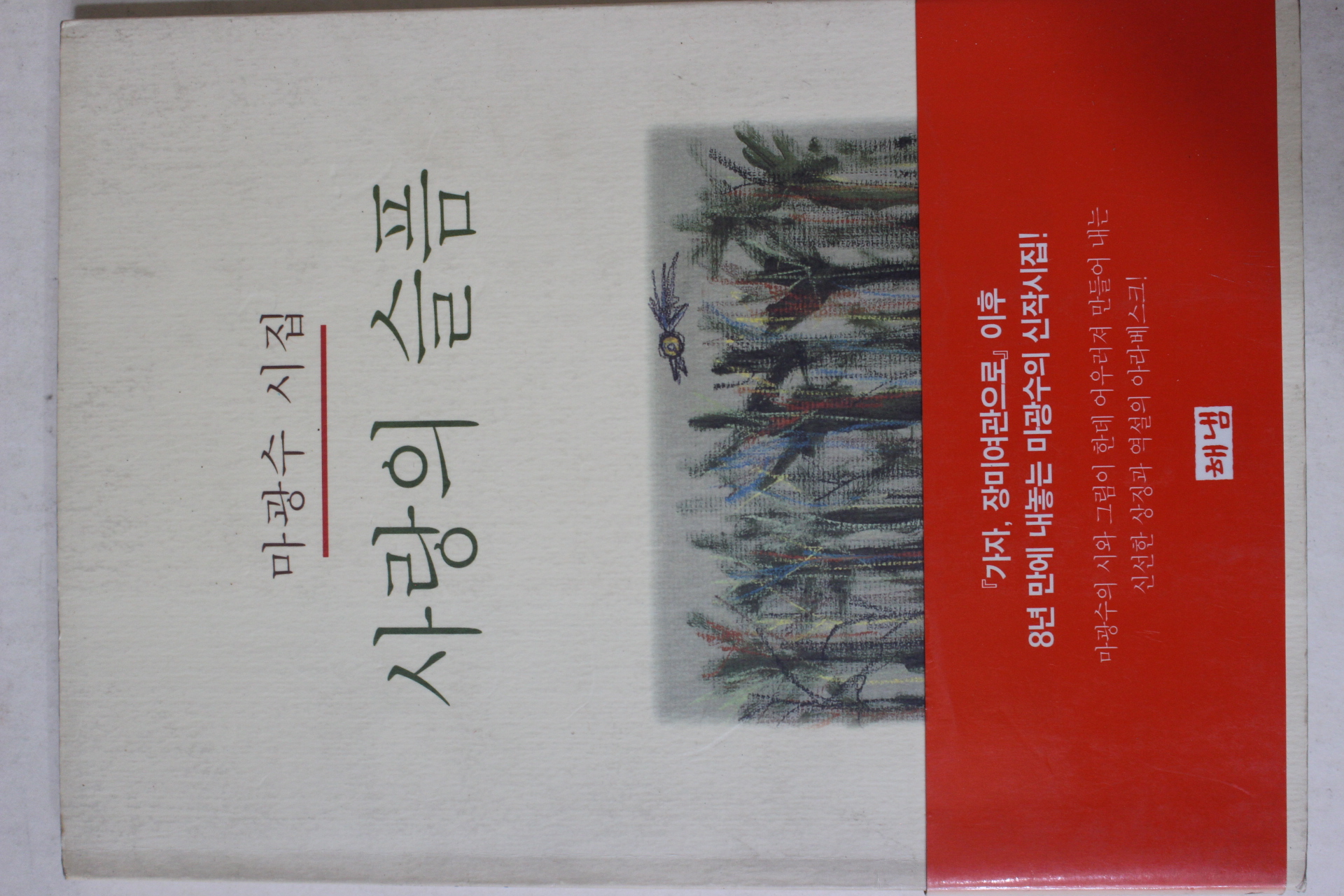 1997년초판 마광수 시집 사랑의 슬픔