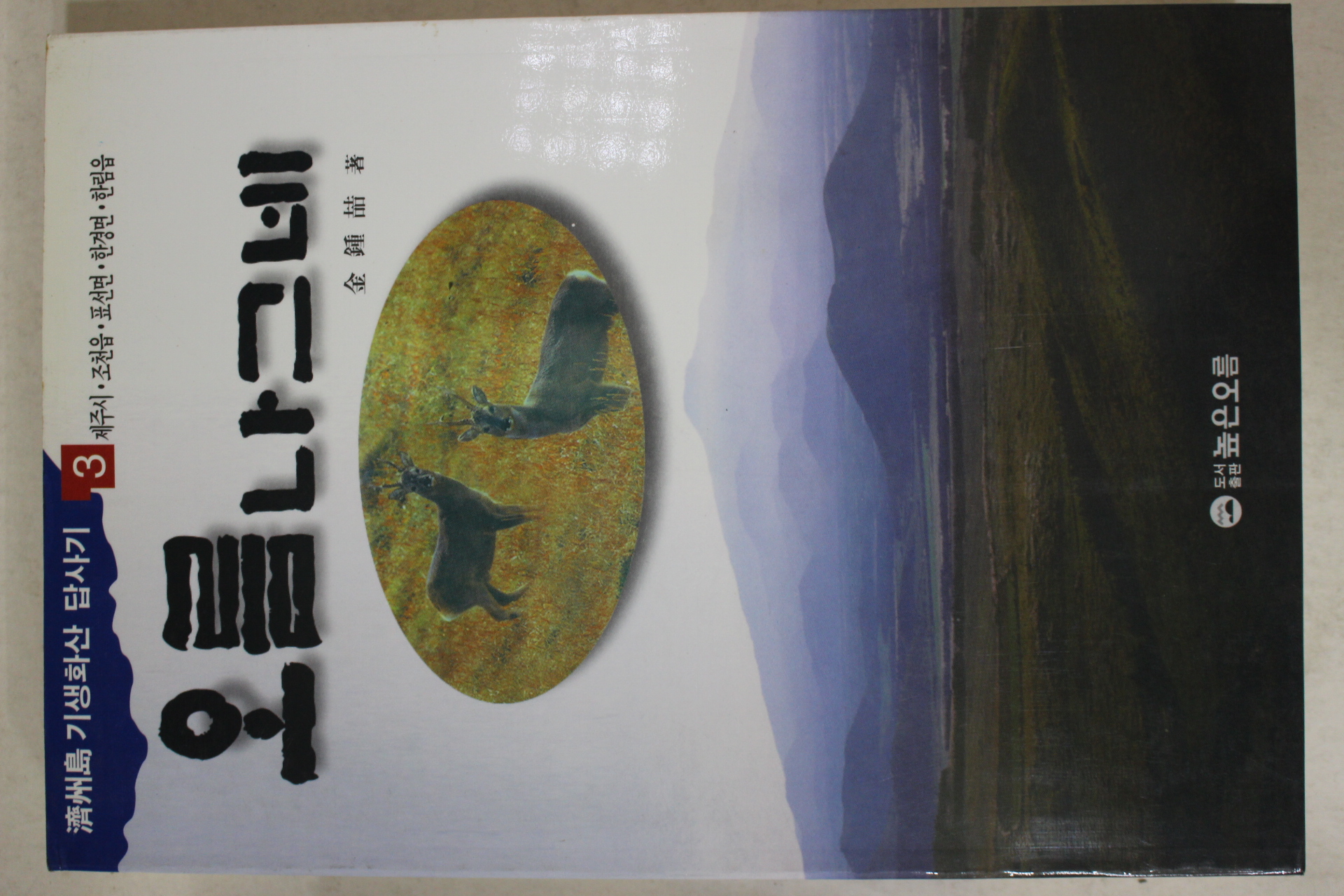 1995년초판 김종철(金鍾喆) 제주도 기생화산답사기 오름나그네 3