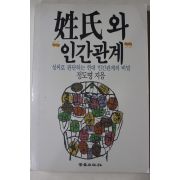 1988년초판 정도명 성씨와 인간관계