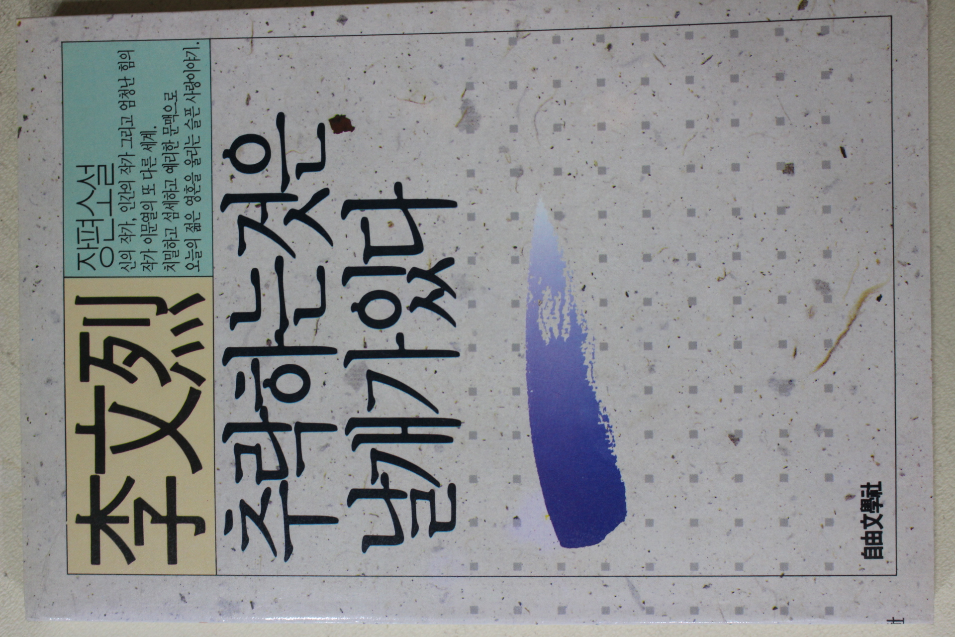 1989년 이문열(李文烈)장편소설 추락하는것은 날개가 있다