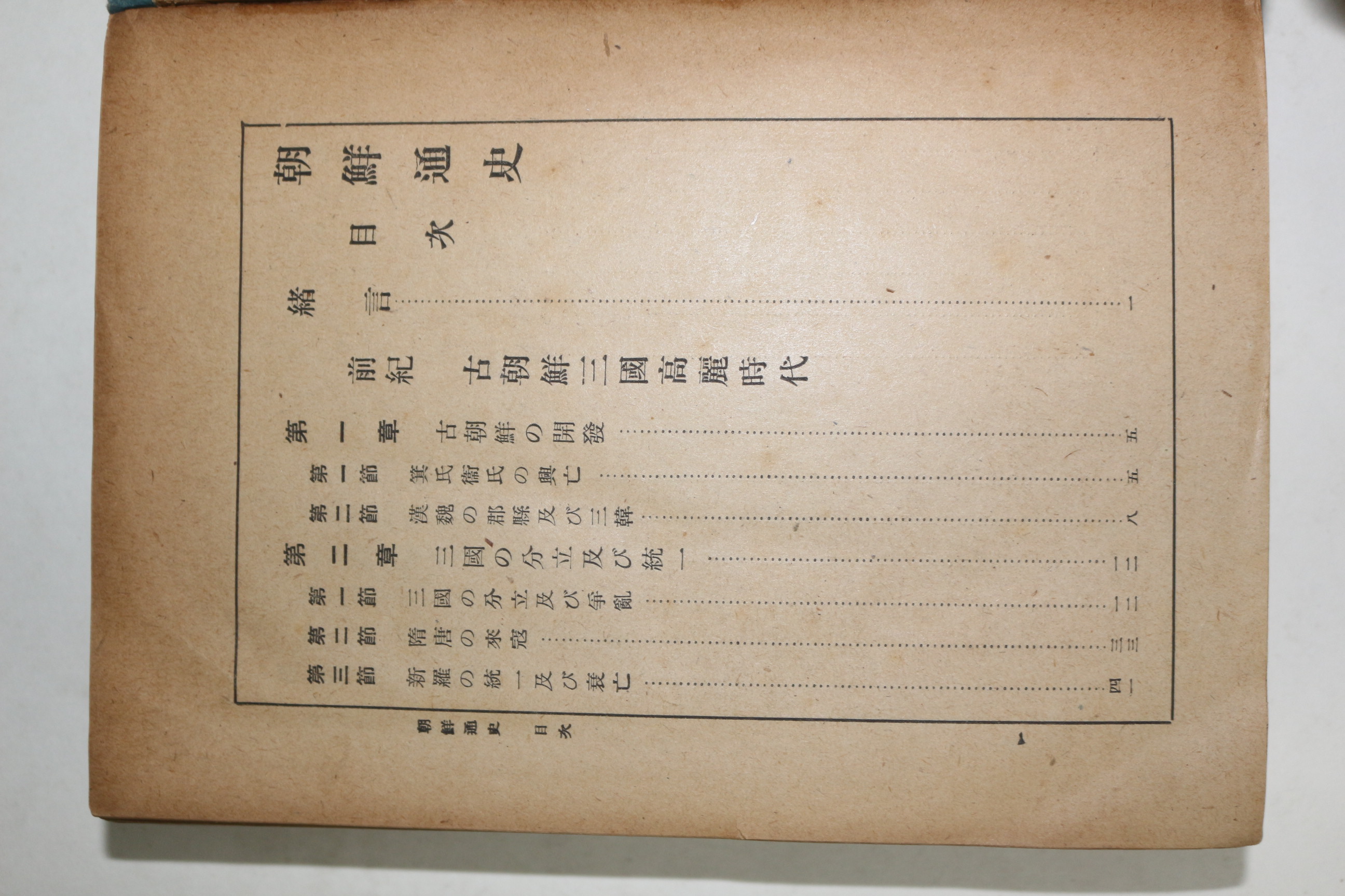 1944년(소화19년) 조선통사(朝鮮通史)