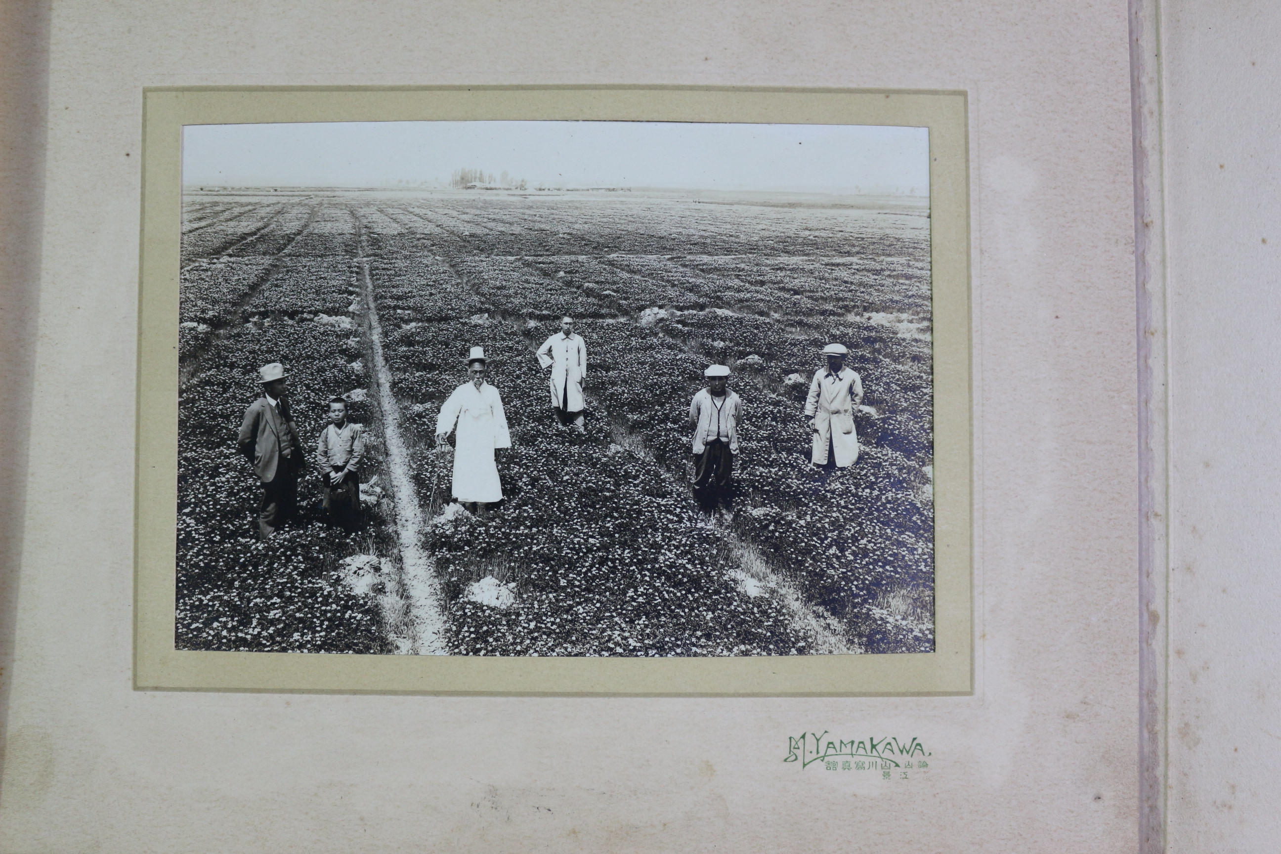 1928년(소화3년) 충남 논산 농장 사진