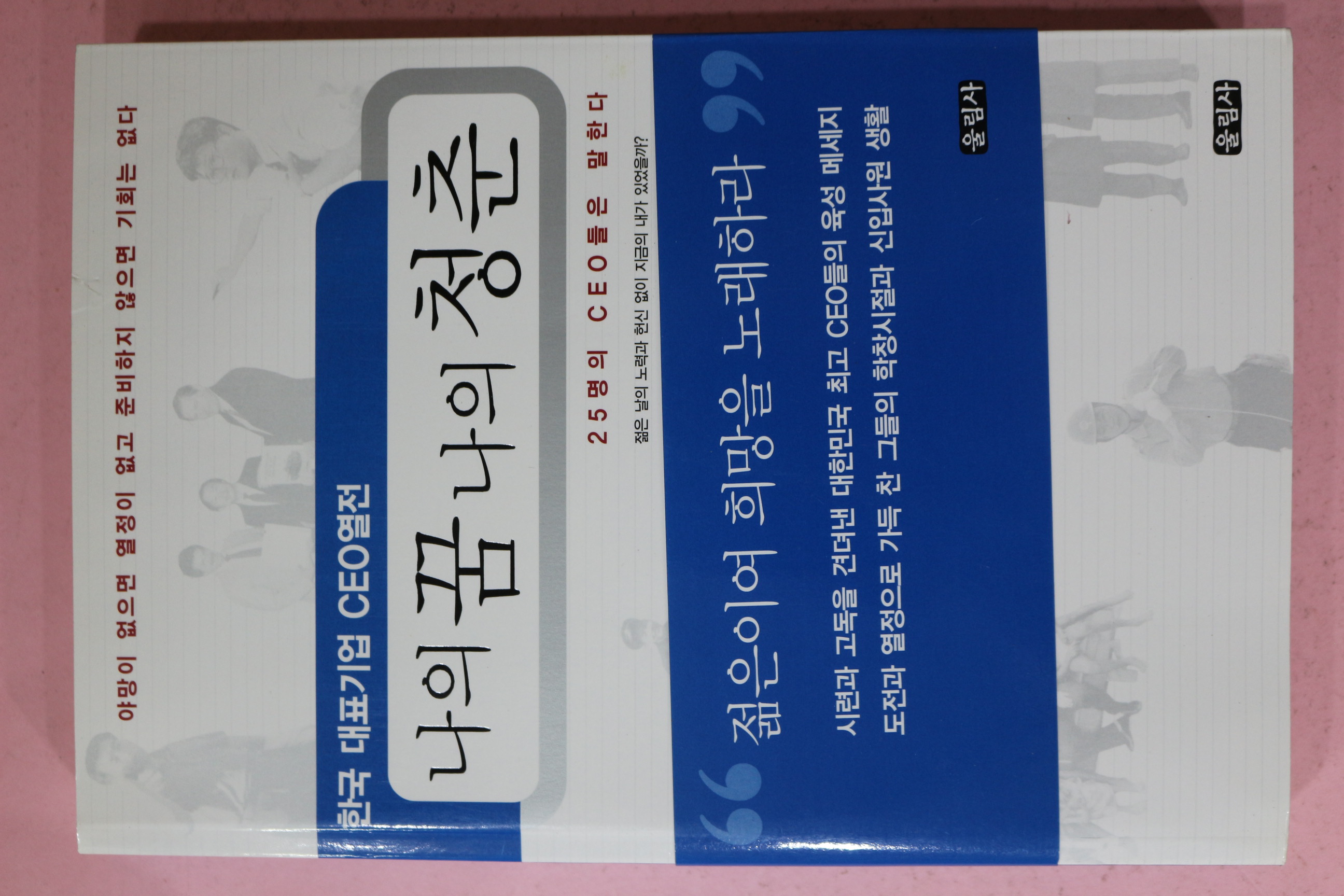 2004년 한국대표기업 CEO열전 나의 꿈 나의 청춘