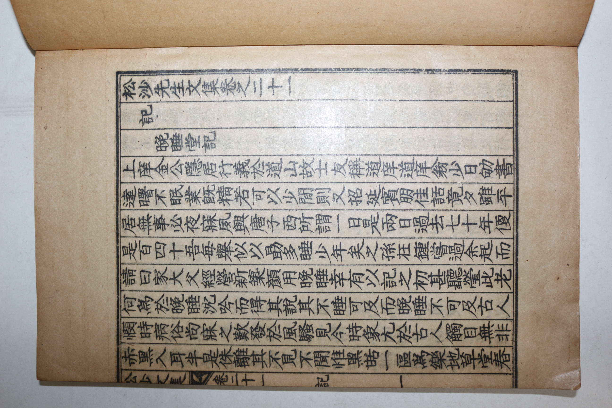 1931년 기우만(奇宇萬) 송사선생문집(松沙先生文集) 권21,22  1책